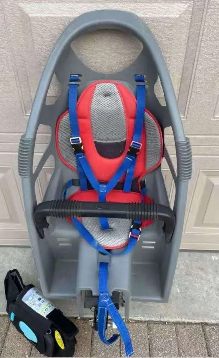 Grey Child Bike Seat thumbnail