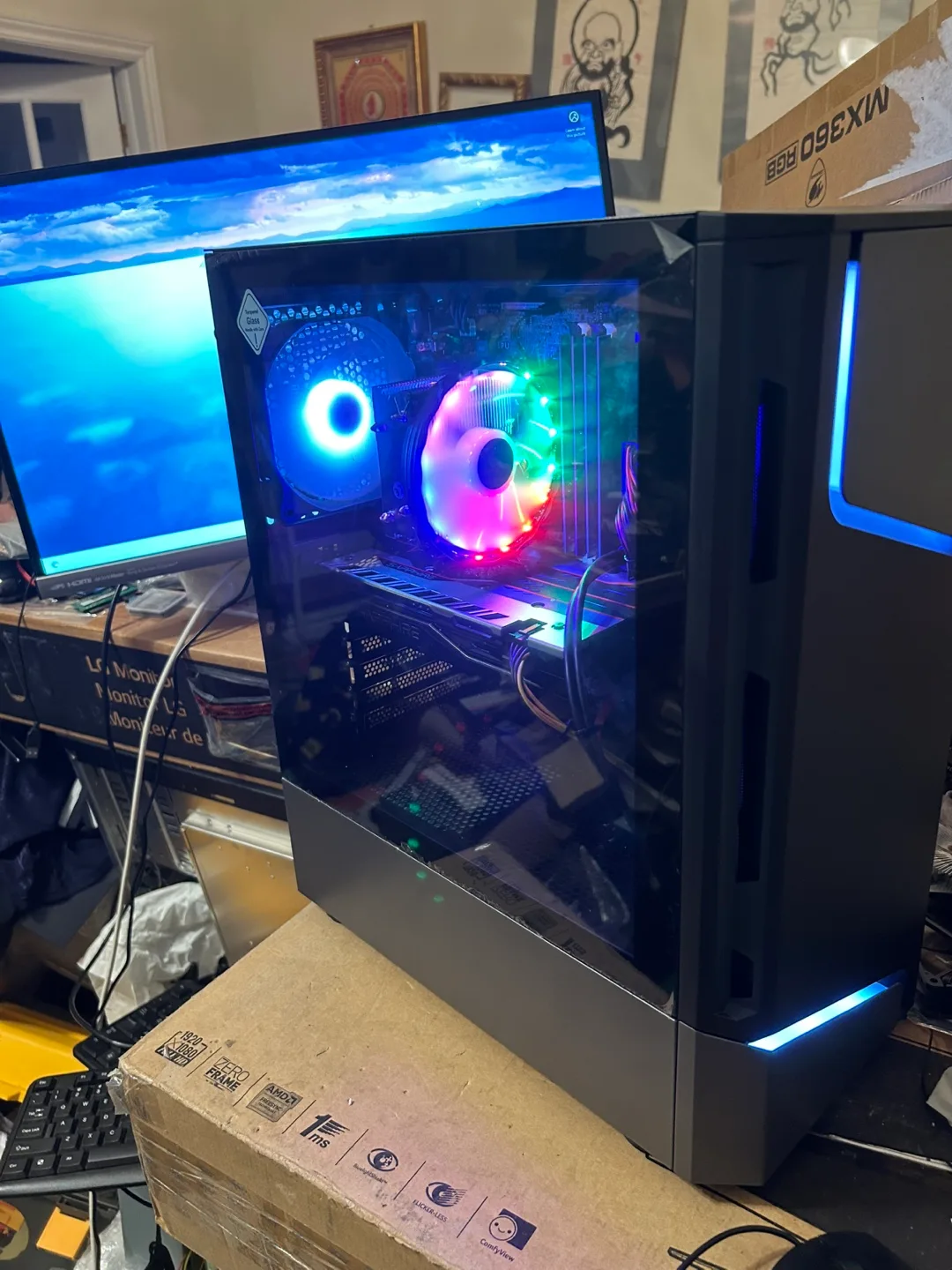 Gaming PC, i7-4790, 16GB RAM, 512GB SSD, RX 580 4GB GDDR5 image indicator(2)