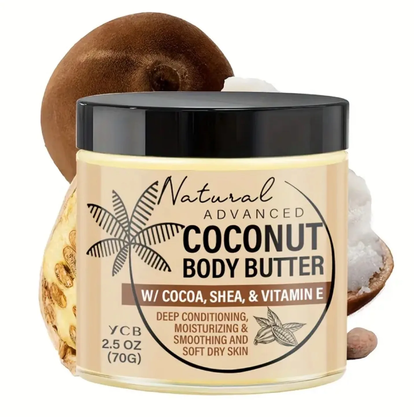 Natural Advanced Coconut Body Butter 70g thumbnail