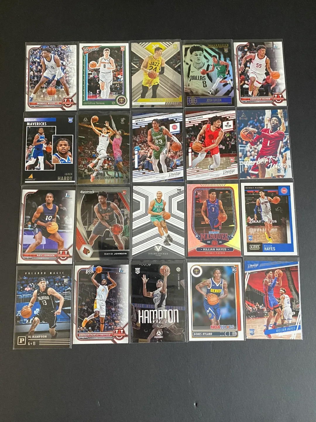 20 Rookie Basketball Cards thumbnail