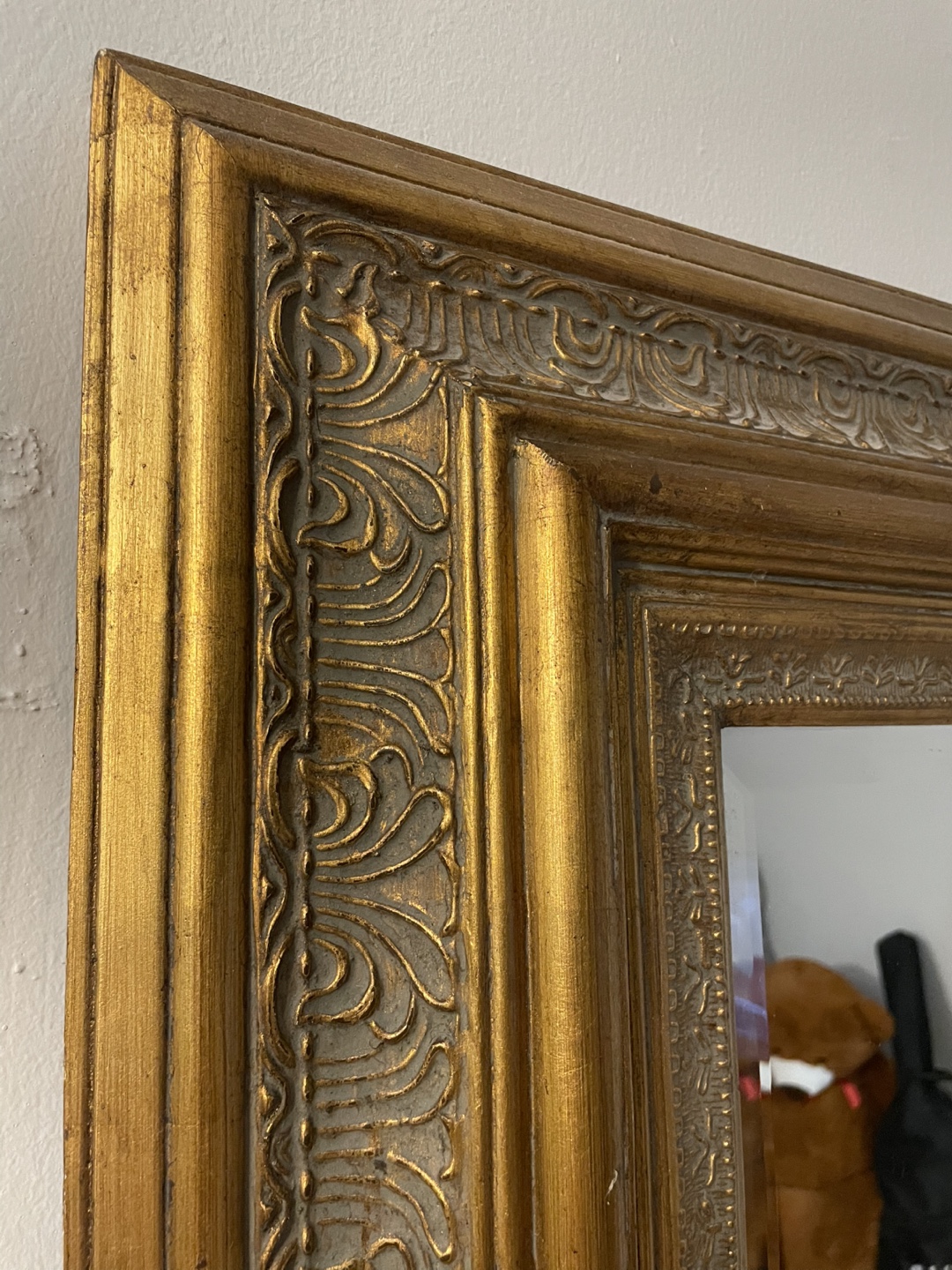 Large Gold Framed Mirror - photo 4