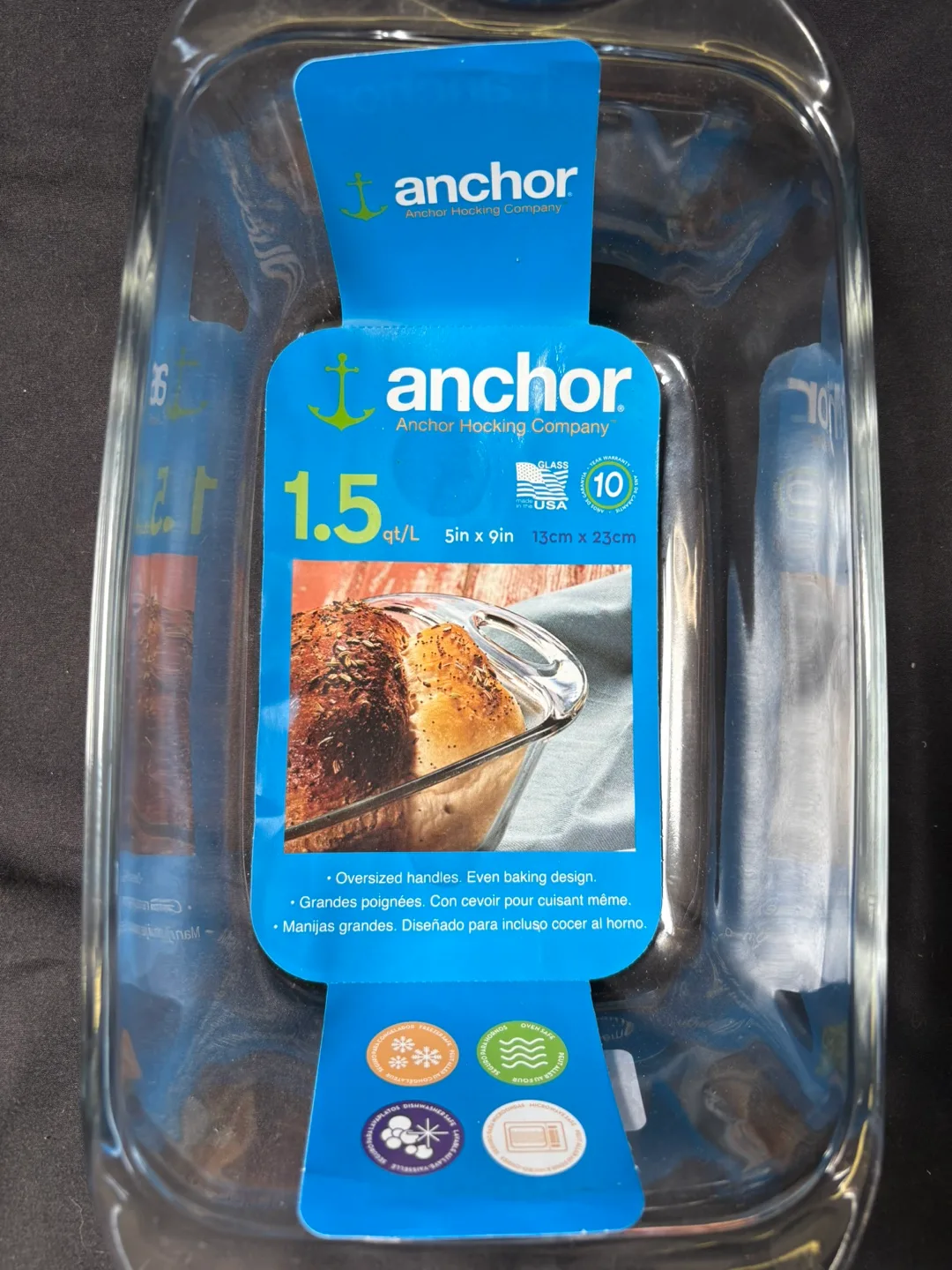 Anchor Hocking 1.5-Quart Glass Baking Dish image indicator(6)