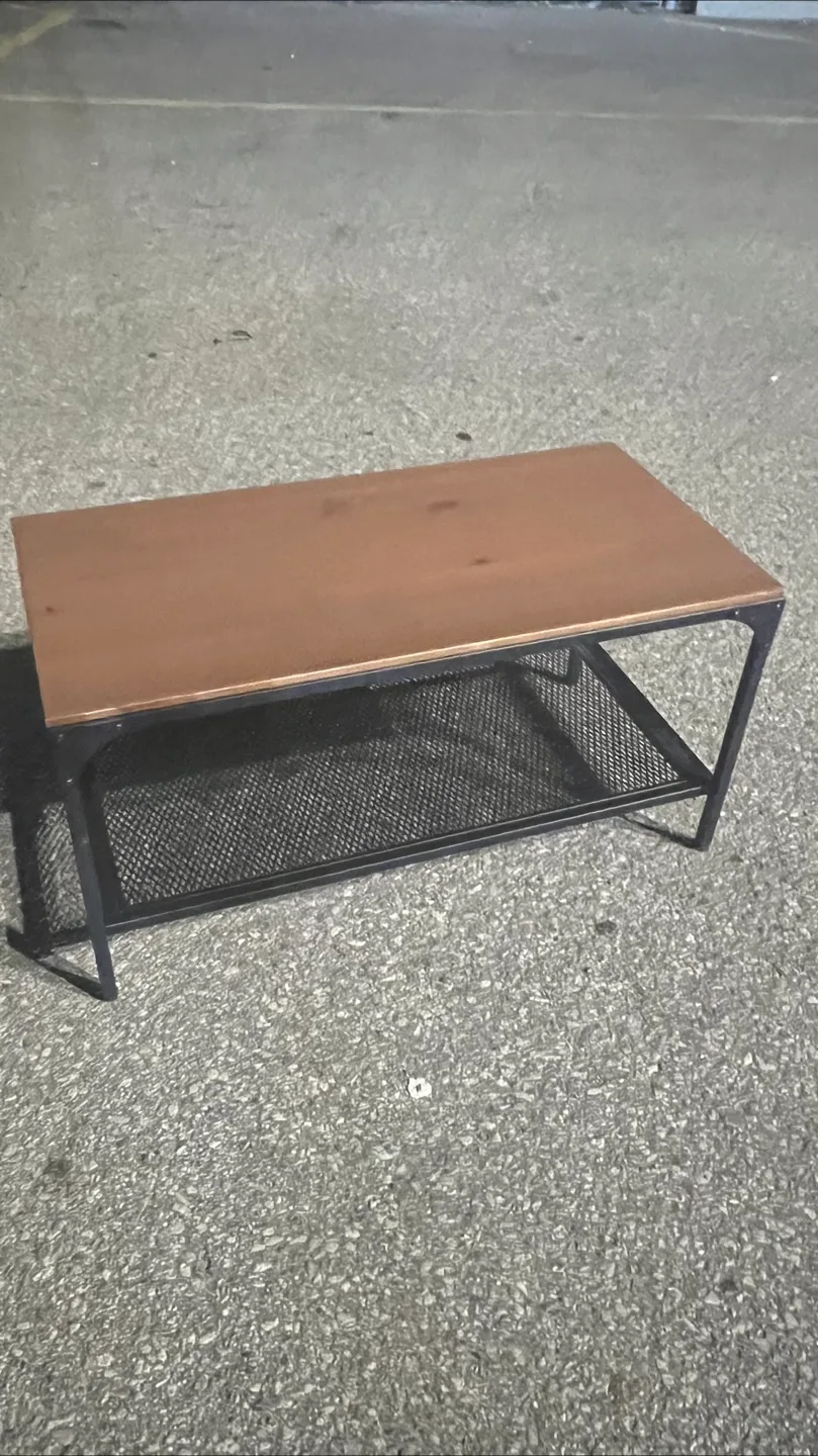 IKEA FJÄLLBO Coffee Table - Black/Wood image indicator(4)