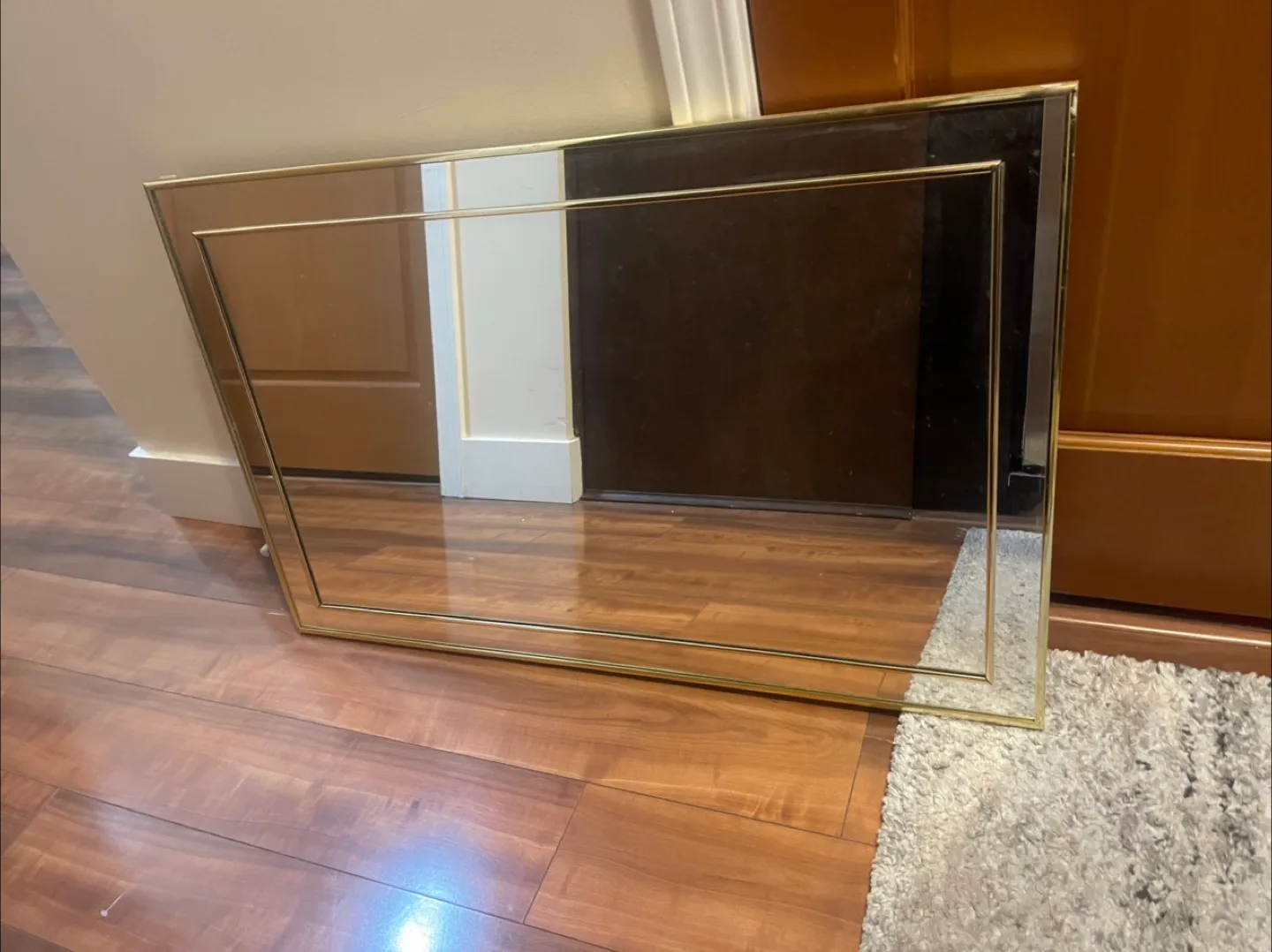 Gold Wall Decorative Vanity mirror thumbnail