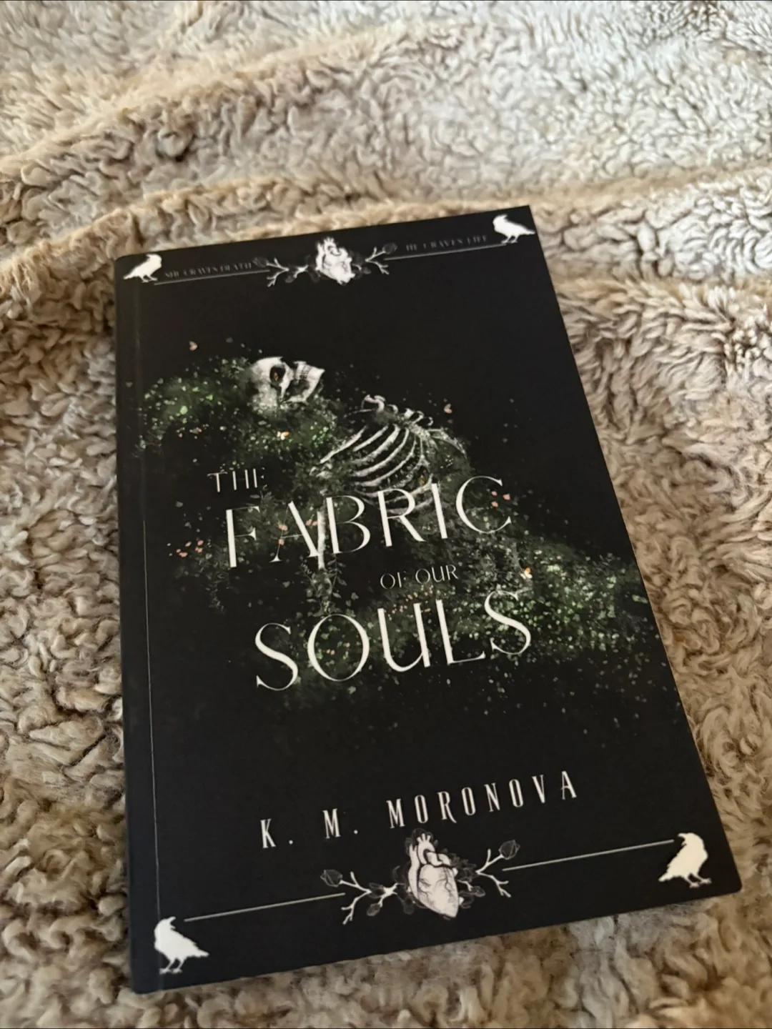 *ORIGINAL COVER* The Fabric of Our Souls by K.M. Moronova thumbnail