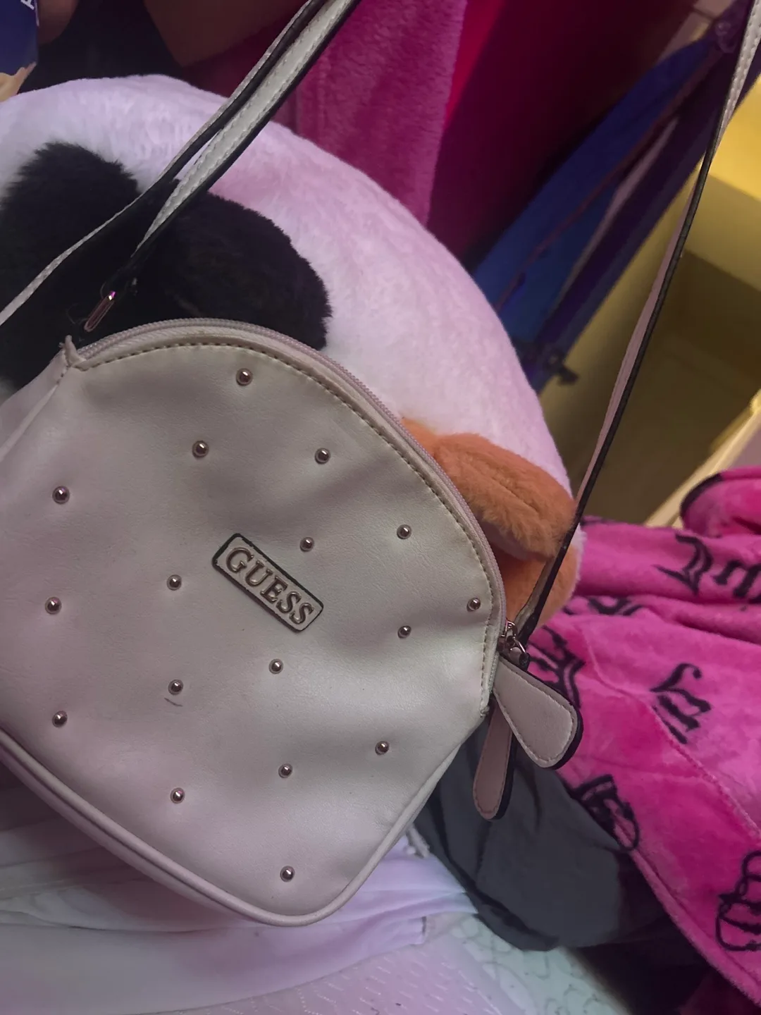 Guess White Crossbody Bag thumbnail