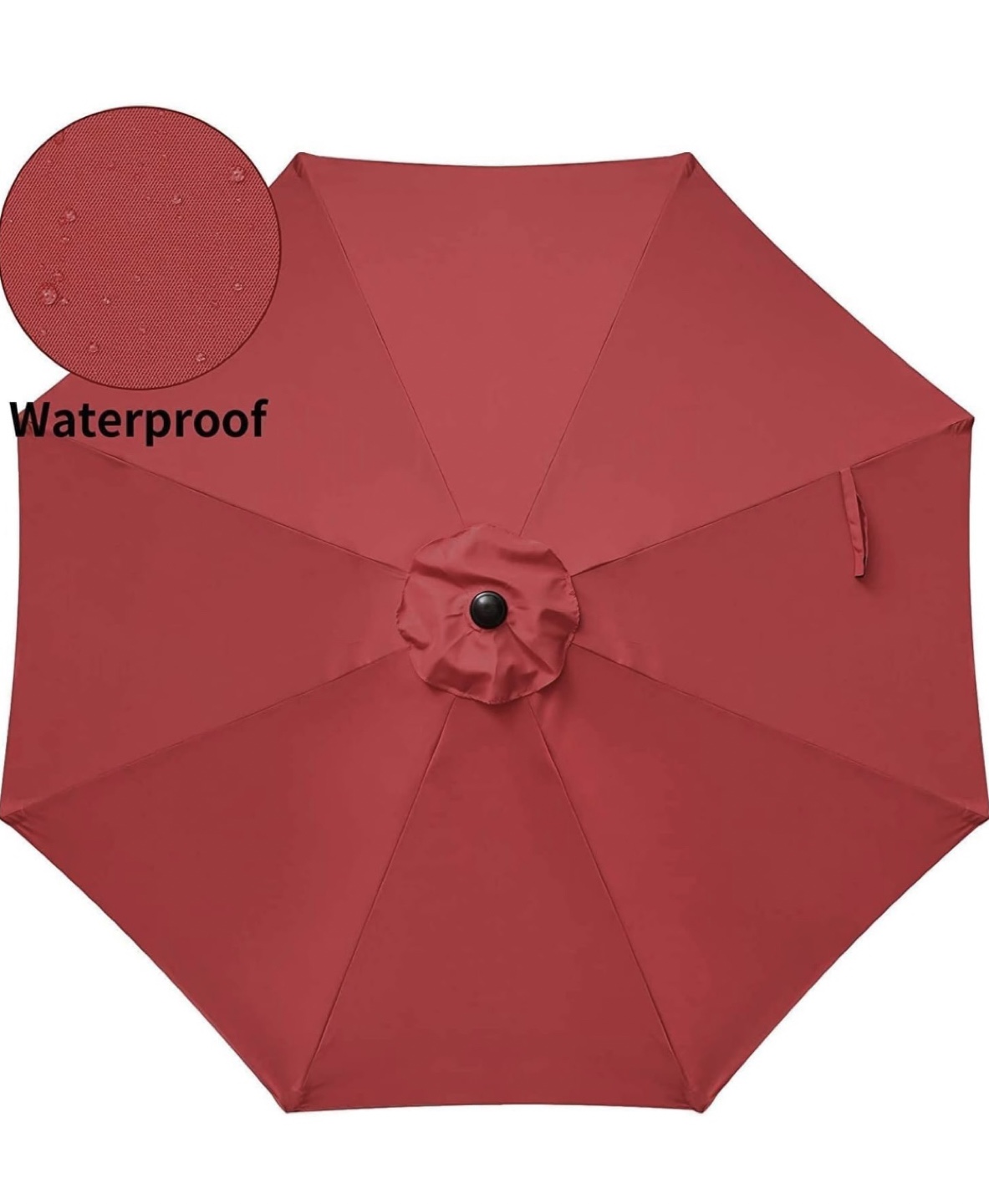 BRAND NEW Red Outdoor Umbrella - 9ft Diameter - photo 4