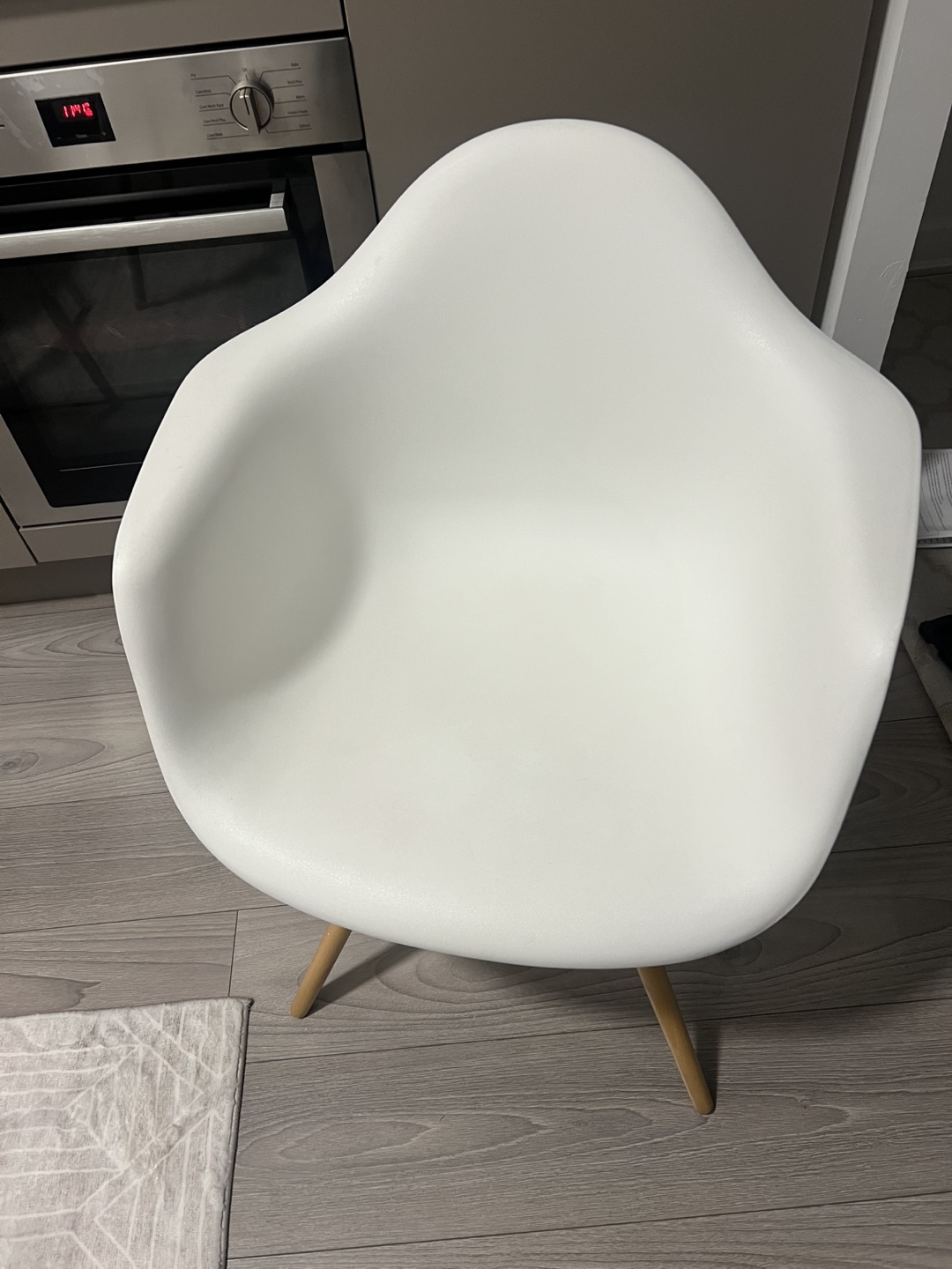 White Modern Armchair