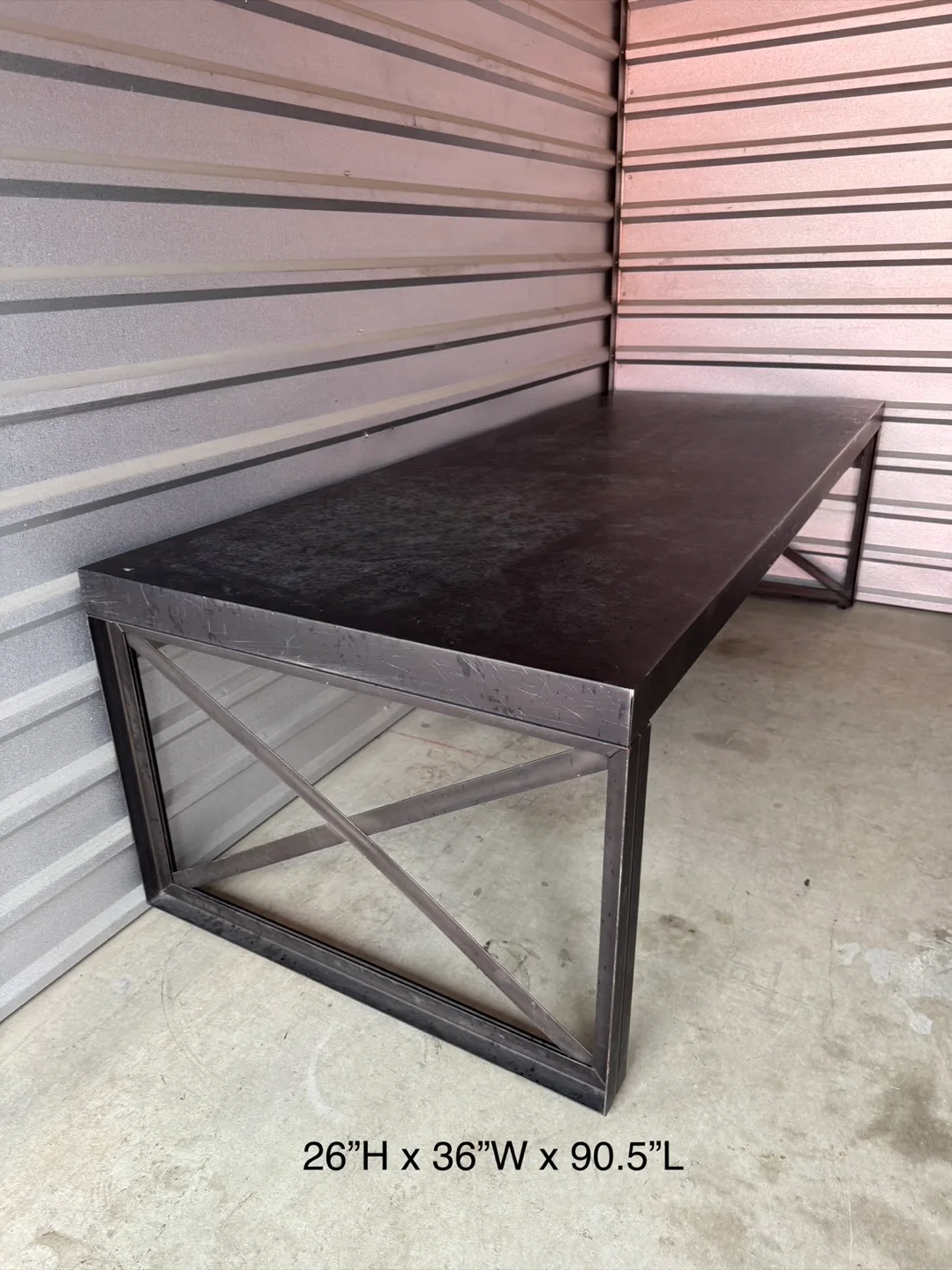 Steel work table thumbnail