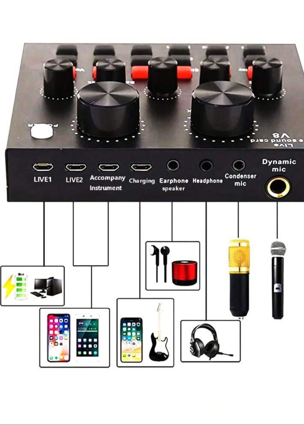 V8 Live Sound Card - photo 2