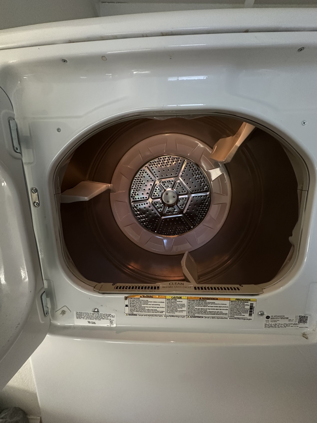 GE Washer and Dryer Set - White - photo 4