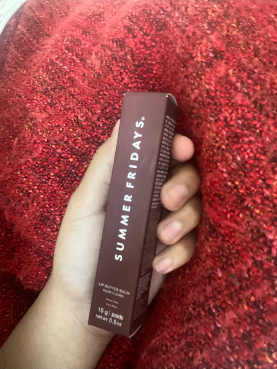 Brand New Summer Fridays Lip Butter Balm - Brown Sugar thumbnail