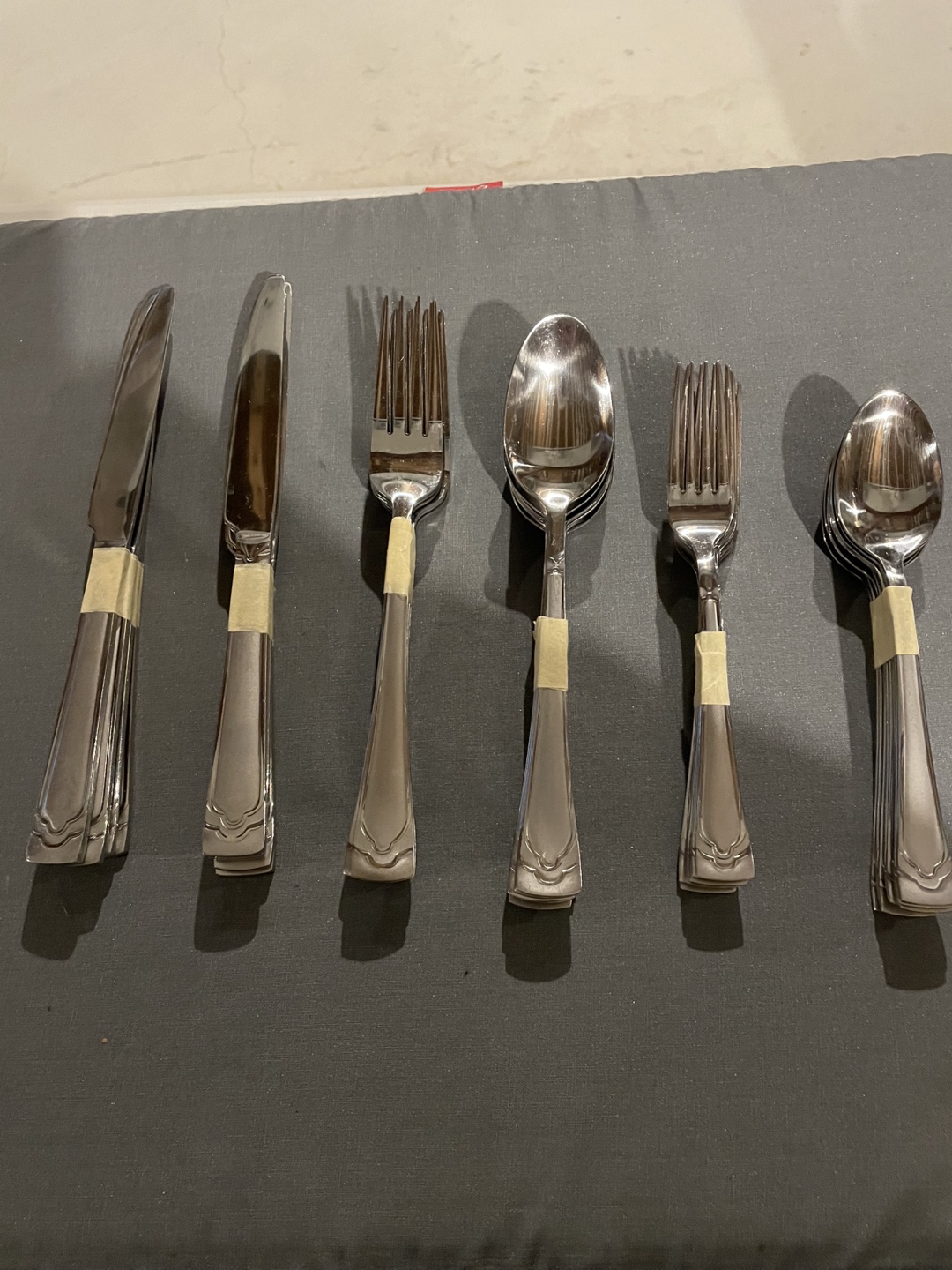40pc Cambridge Stainless Steel flatware set