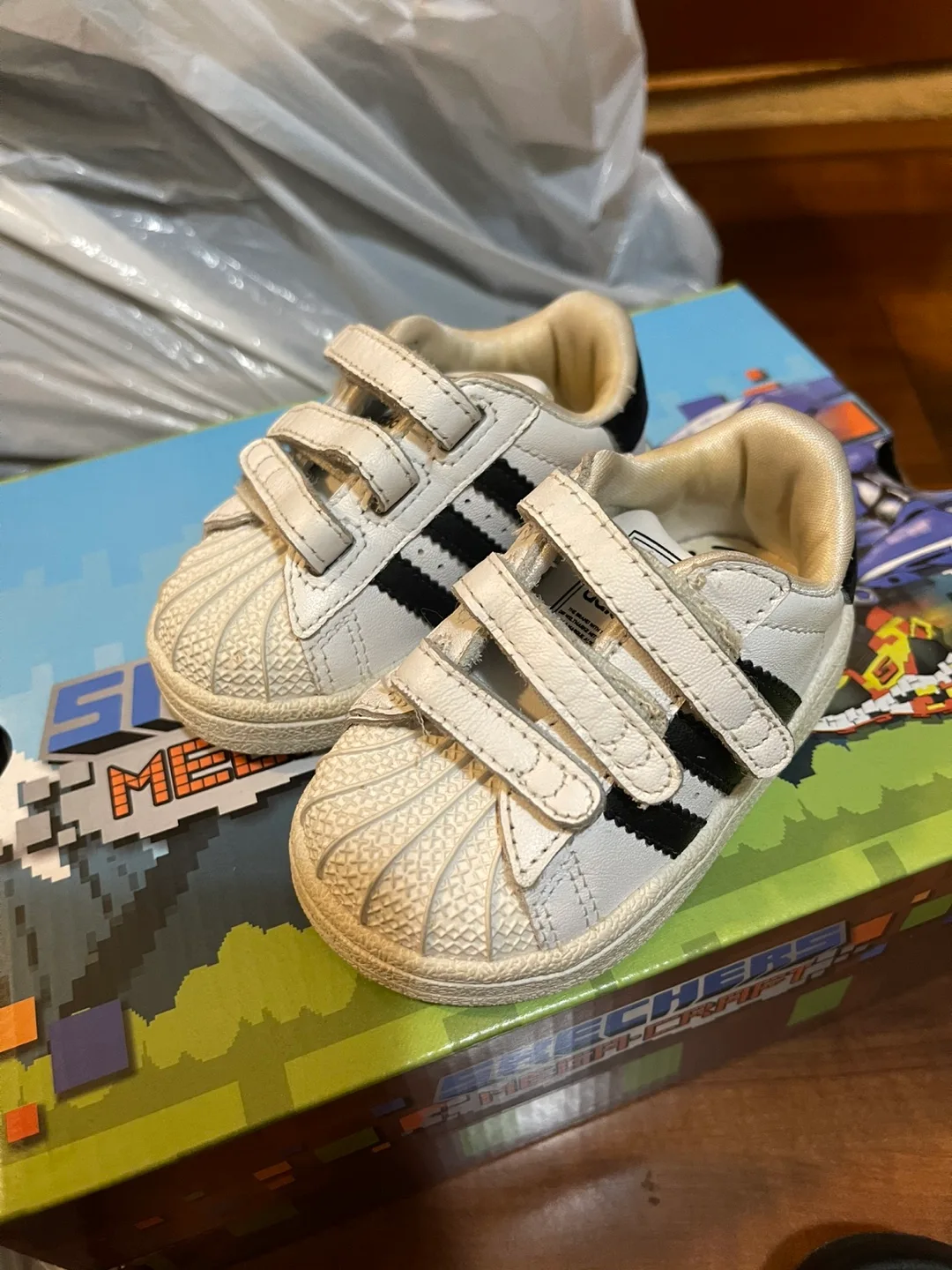 Adidas Superstar Baby Toddler Shoes - Size 3K thumbnail