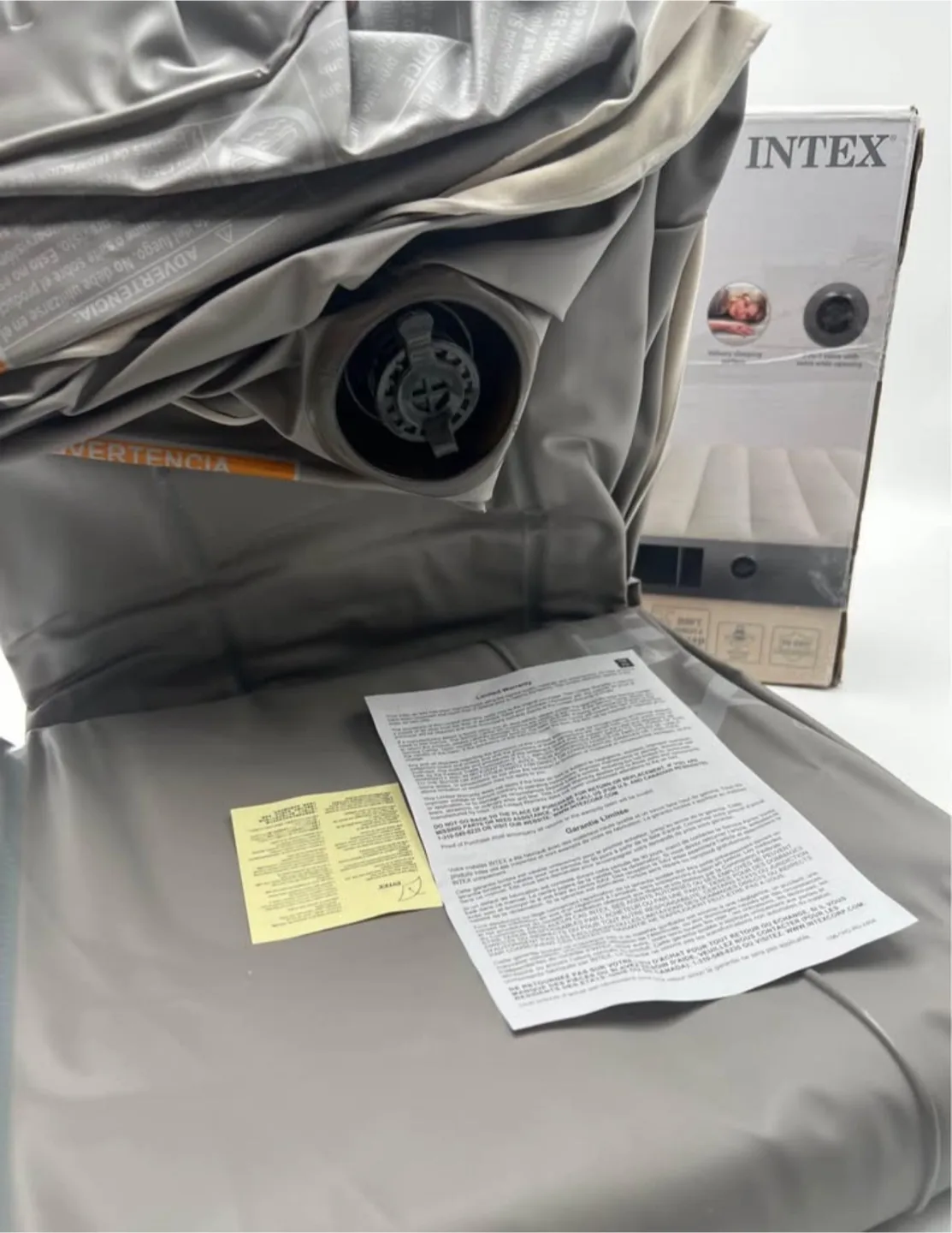 NEW Intex Twin Inflatable Air Mattress image indicator(3)