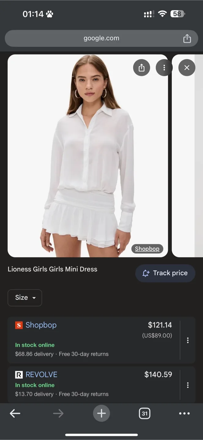 New Lioness Girls Girls Mini Dress thumbnail