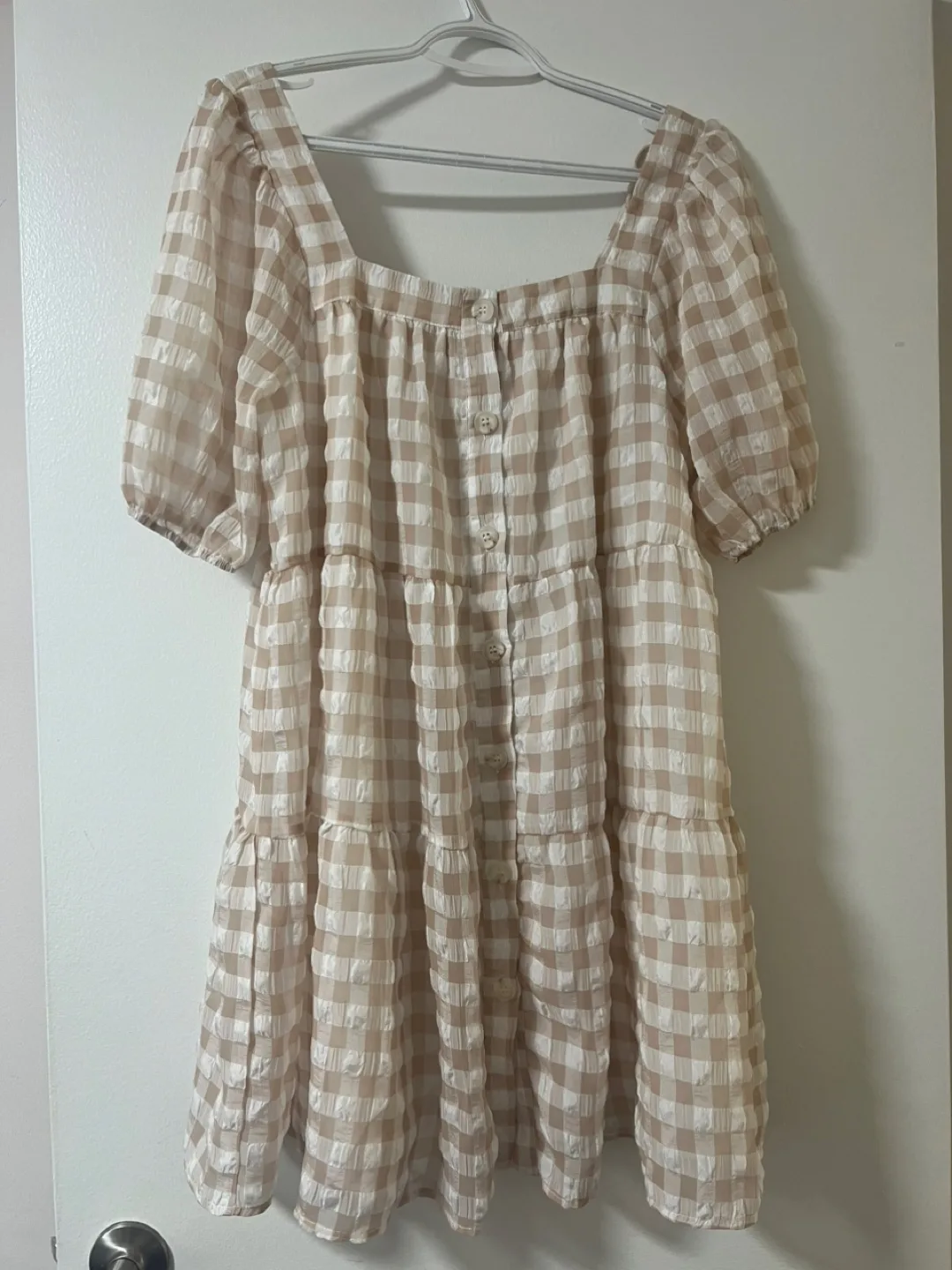 En Saison Gingham Dress - Size S thumbnail