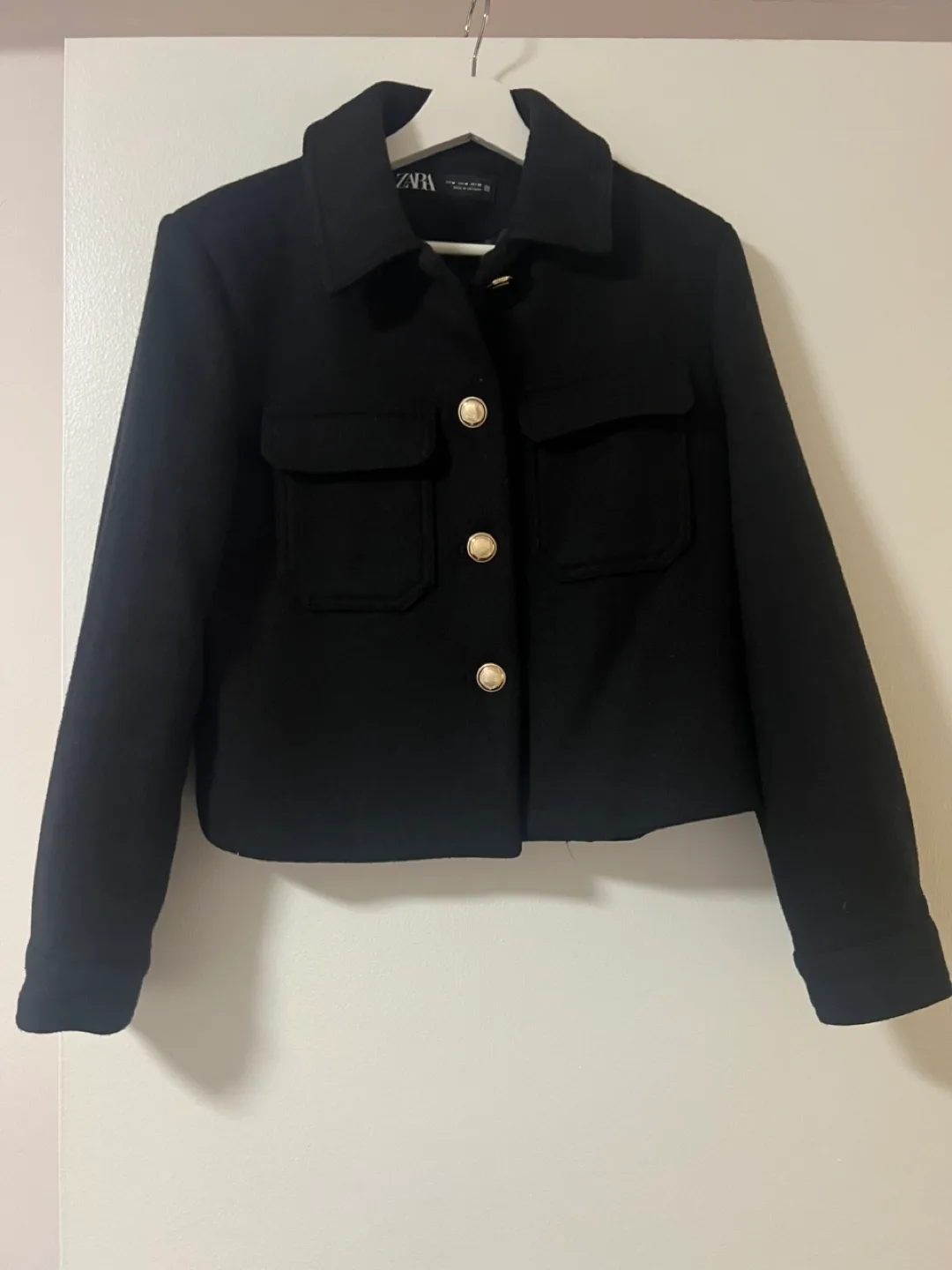 Zara Black Jacket - Size M thumbnail