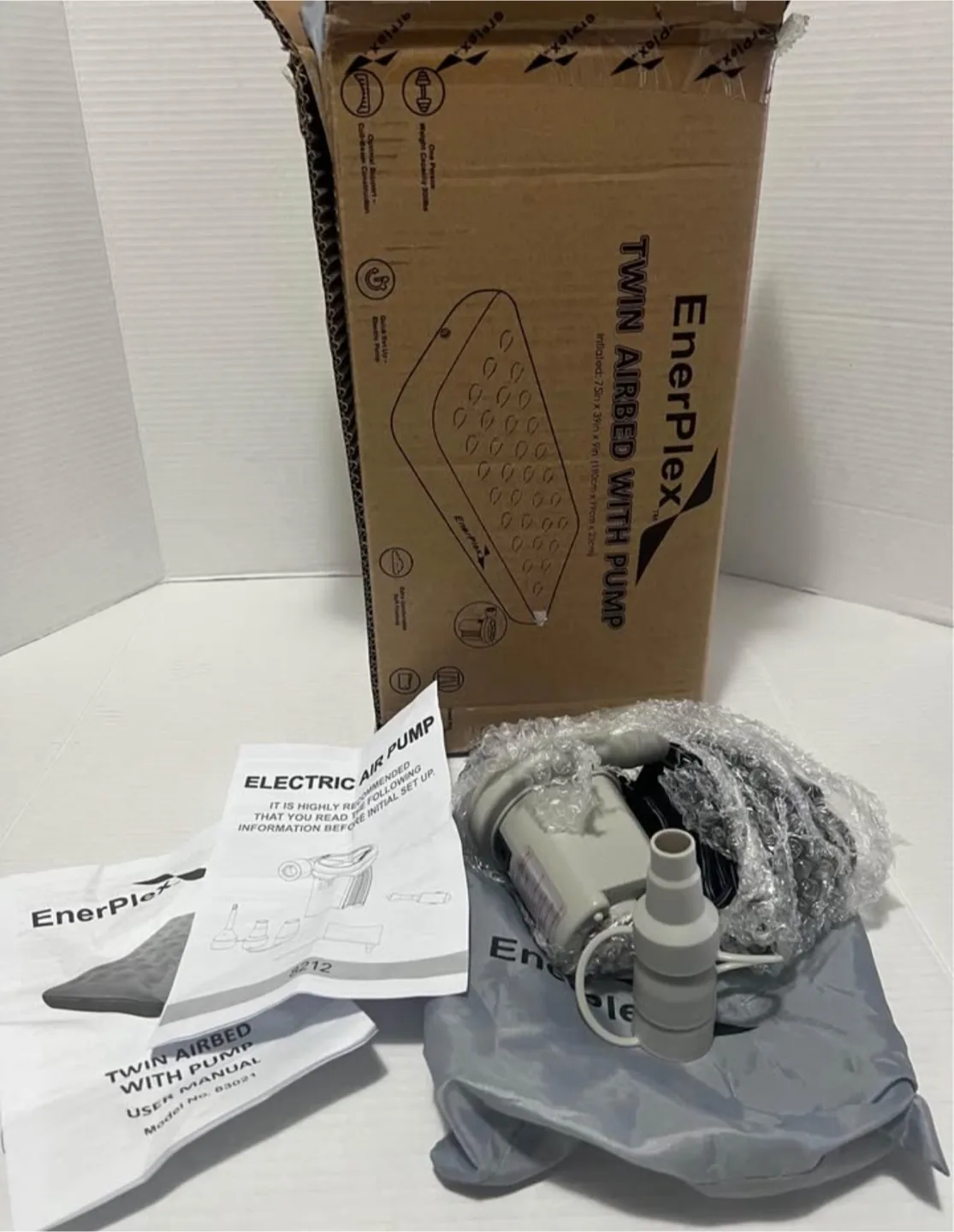 NEW Twin Camping Series Airbed, High Speed Pump image indicator(6)