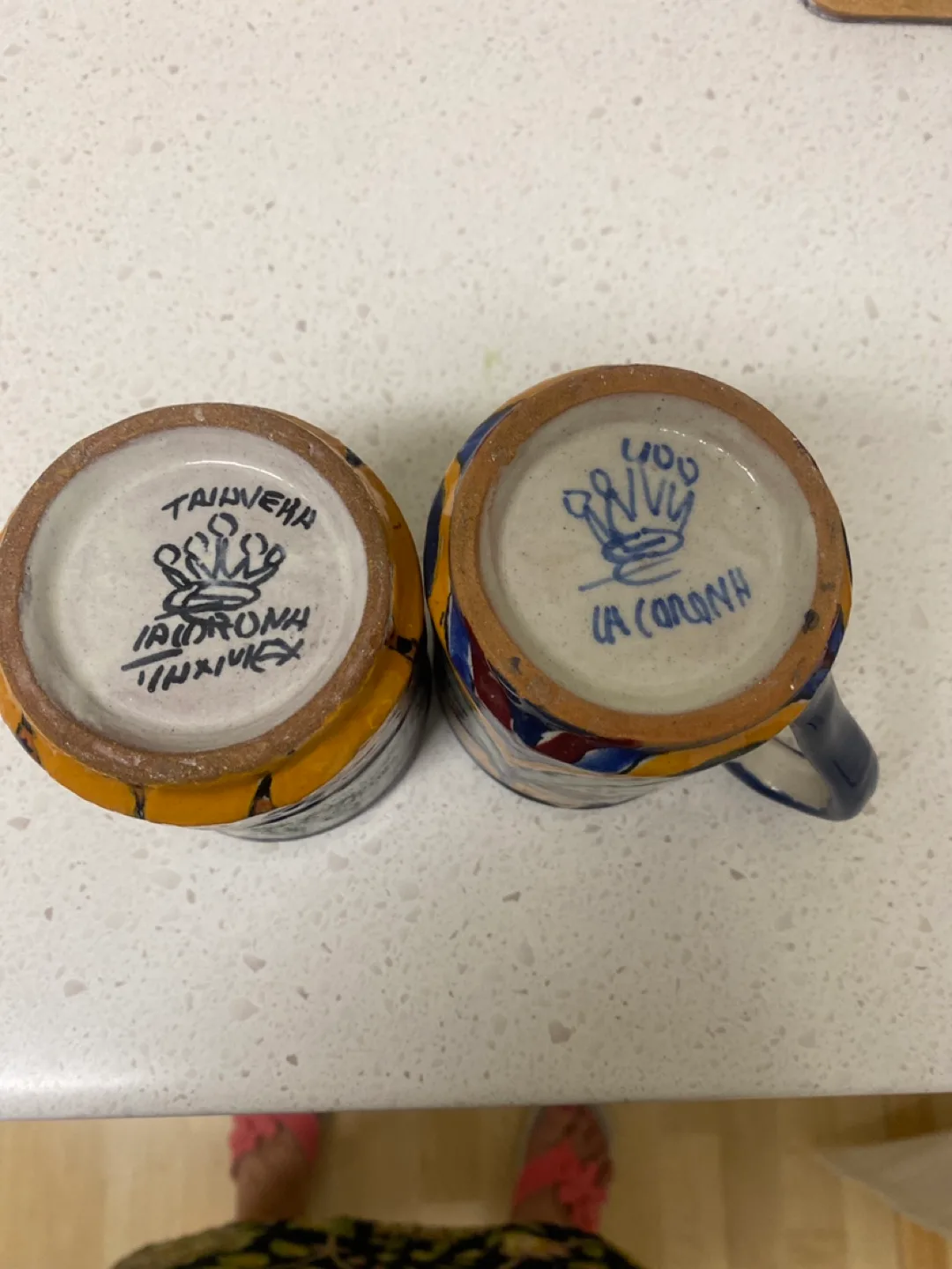 Talavera Tinajera & La Corona Mugs - Set of 2 image indicator(2)
