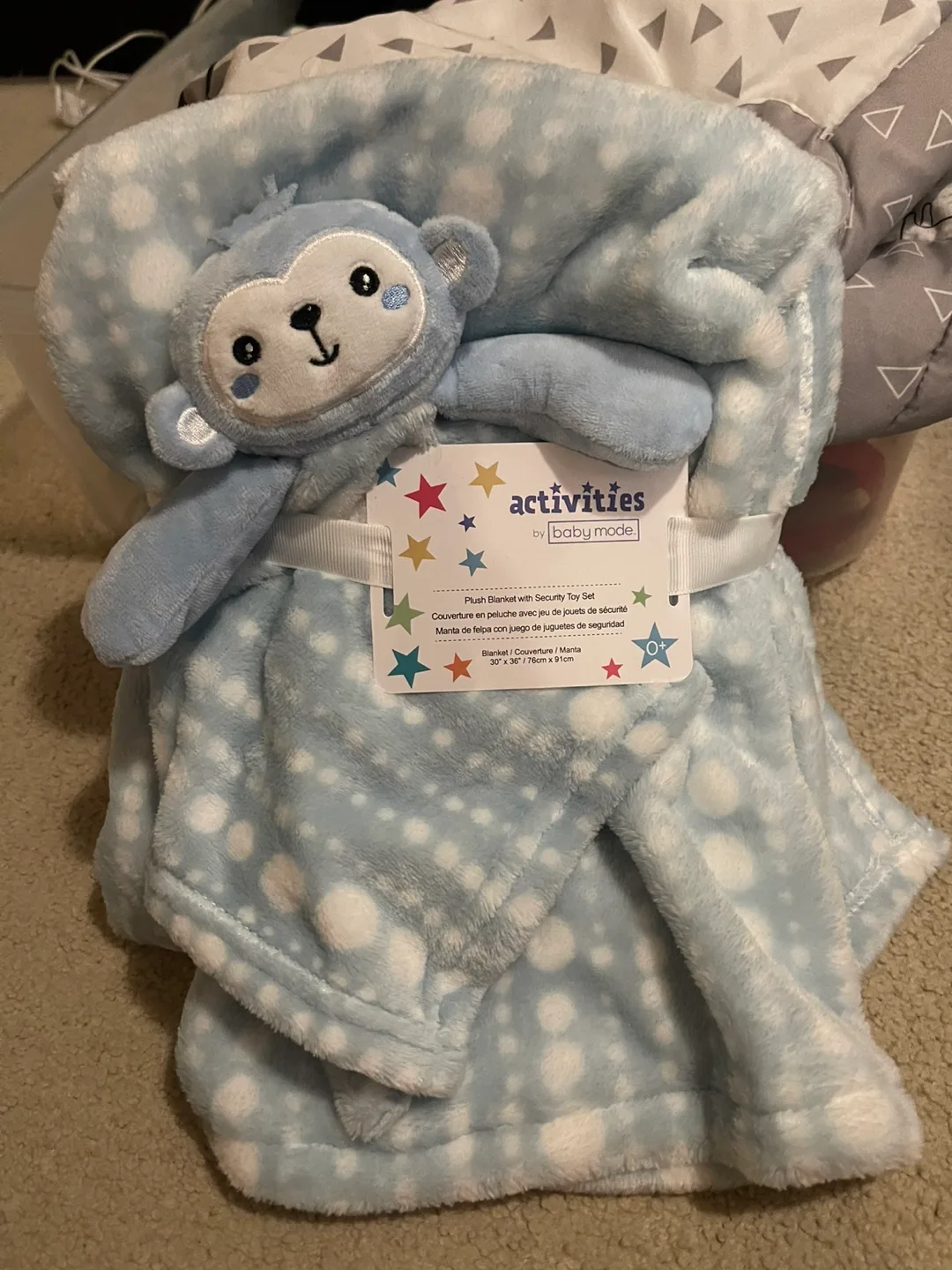Activities by Baby Mode Plush Blanket & Security Toy Set thumbnail