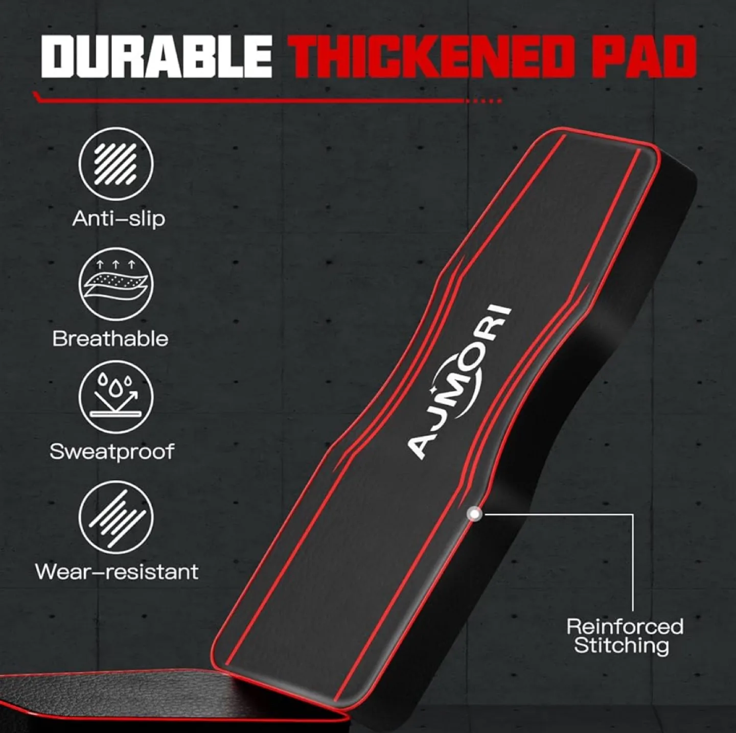 NEW Ajmori 1200LB Weight Bench image indicator(2)