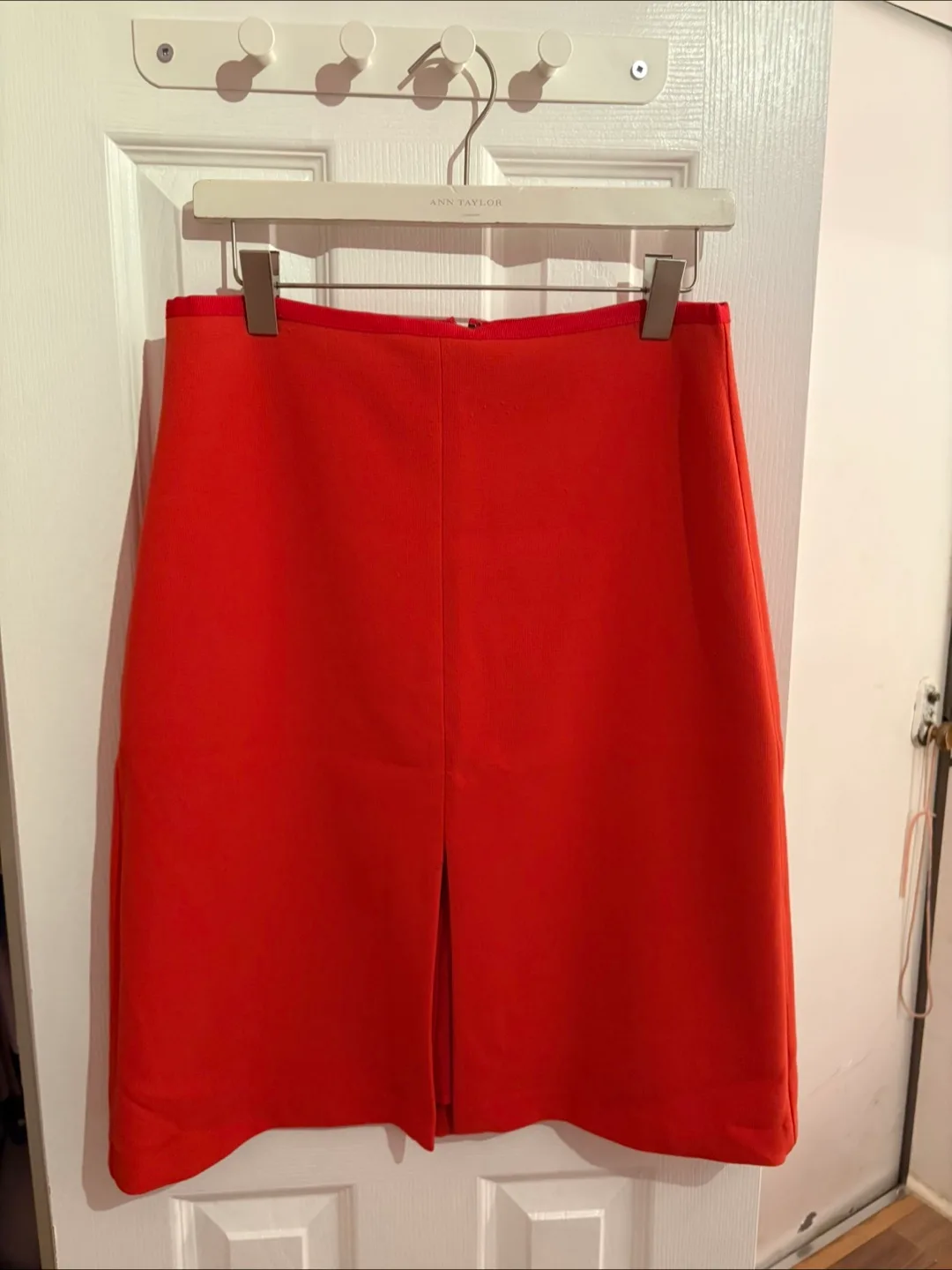 Ann Taylor Red Skirt - Size 6P thumbnail