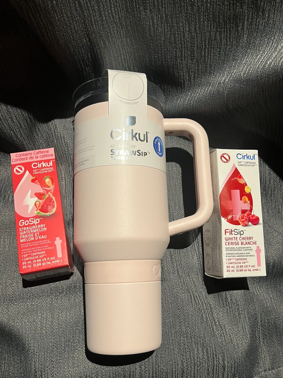 Cirklul 40oz All Day StrawSip Tumbler + 2 Sip Cartridges thumbnail