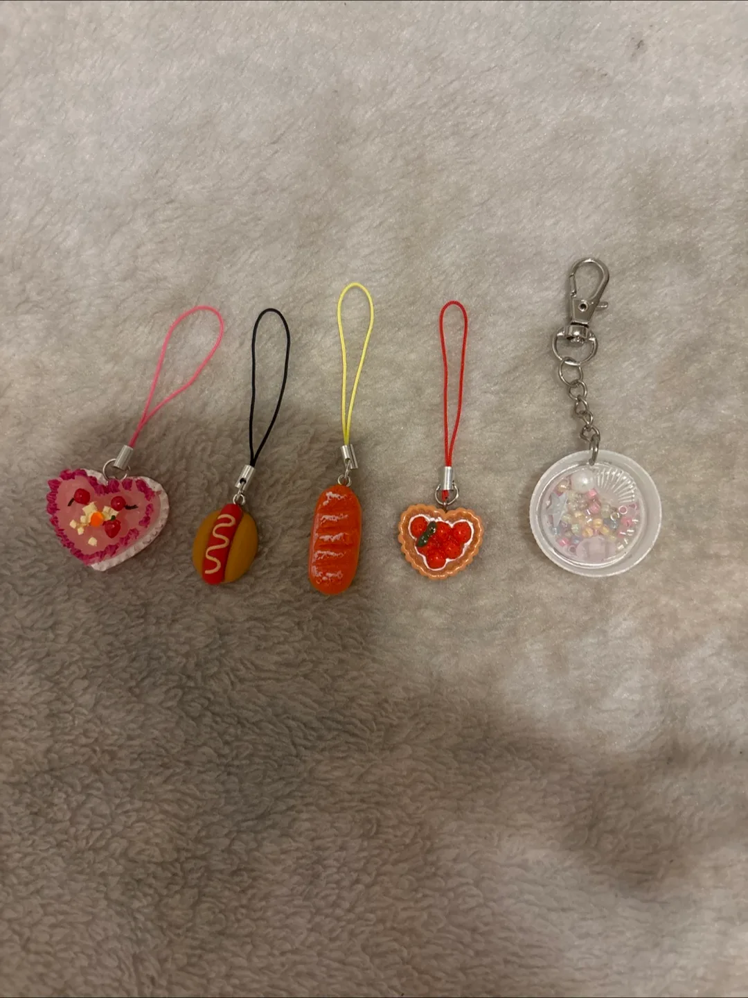 Assorted Food Charm Lot thumbnail