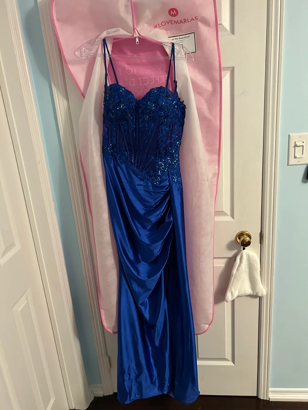 Blue Prom Dress image indicator(3)