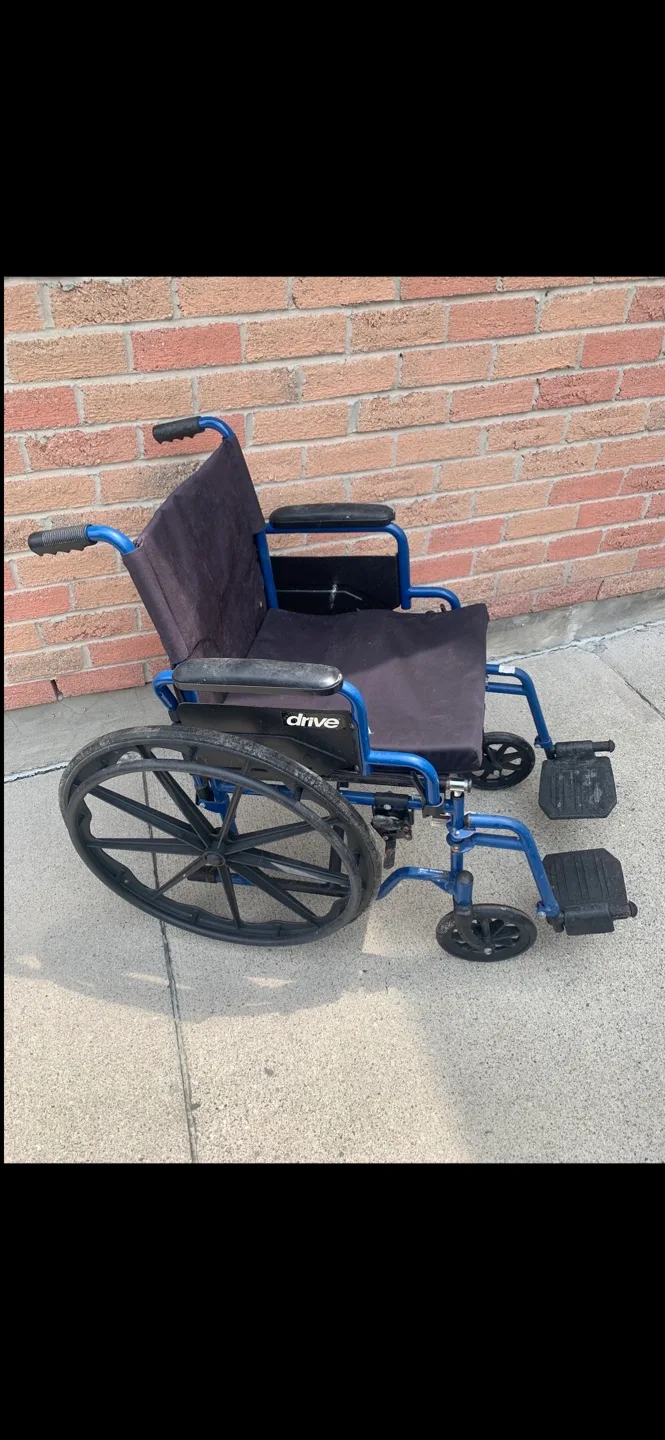 Foldable Wheelchair with Cushion thumbnail