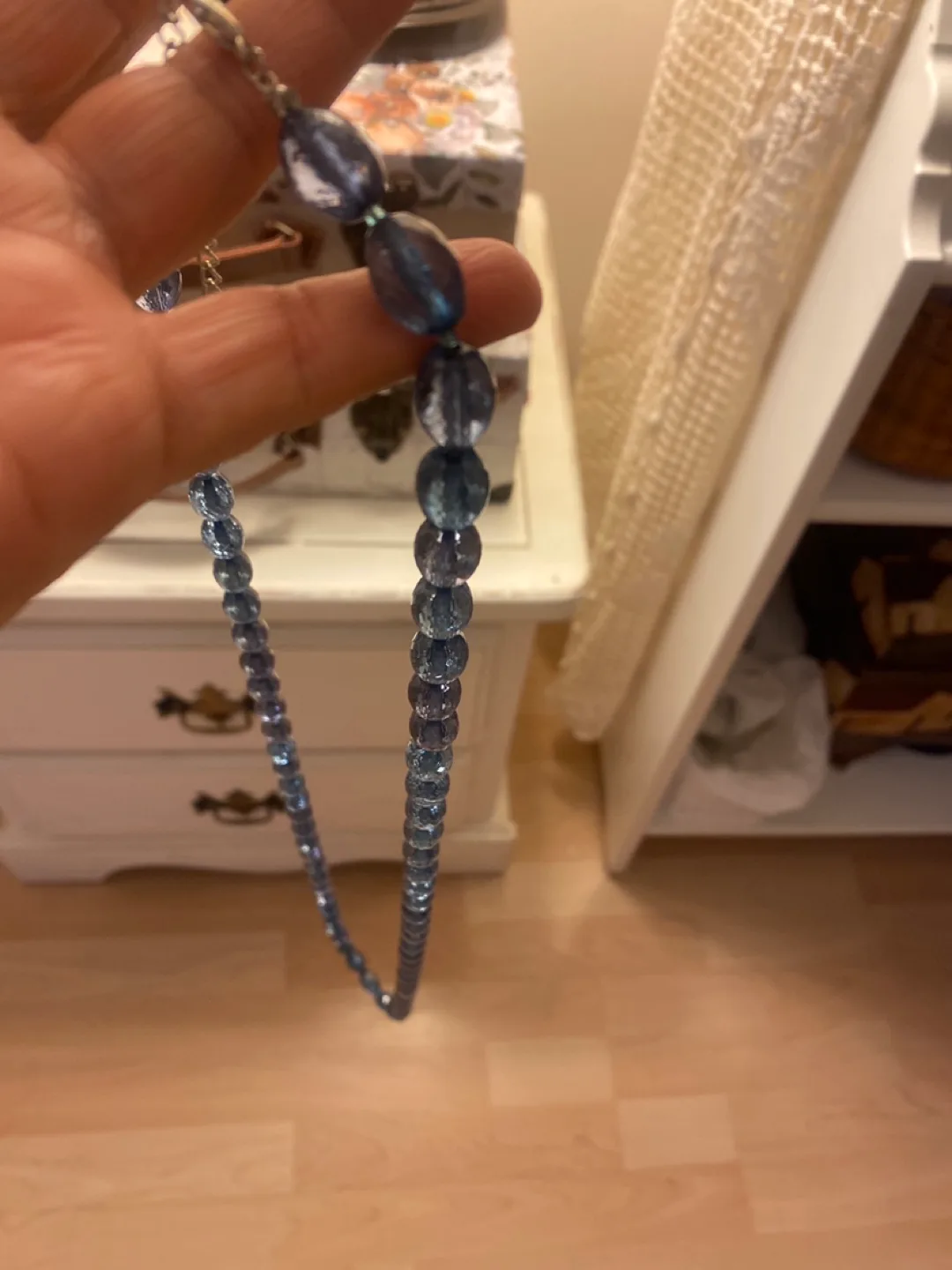 Two Fashion Necklaces - Black & Blue image indicator(5)