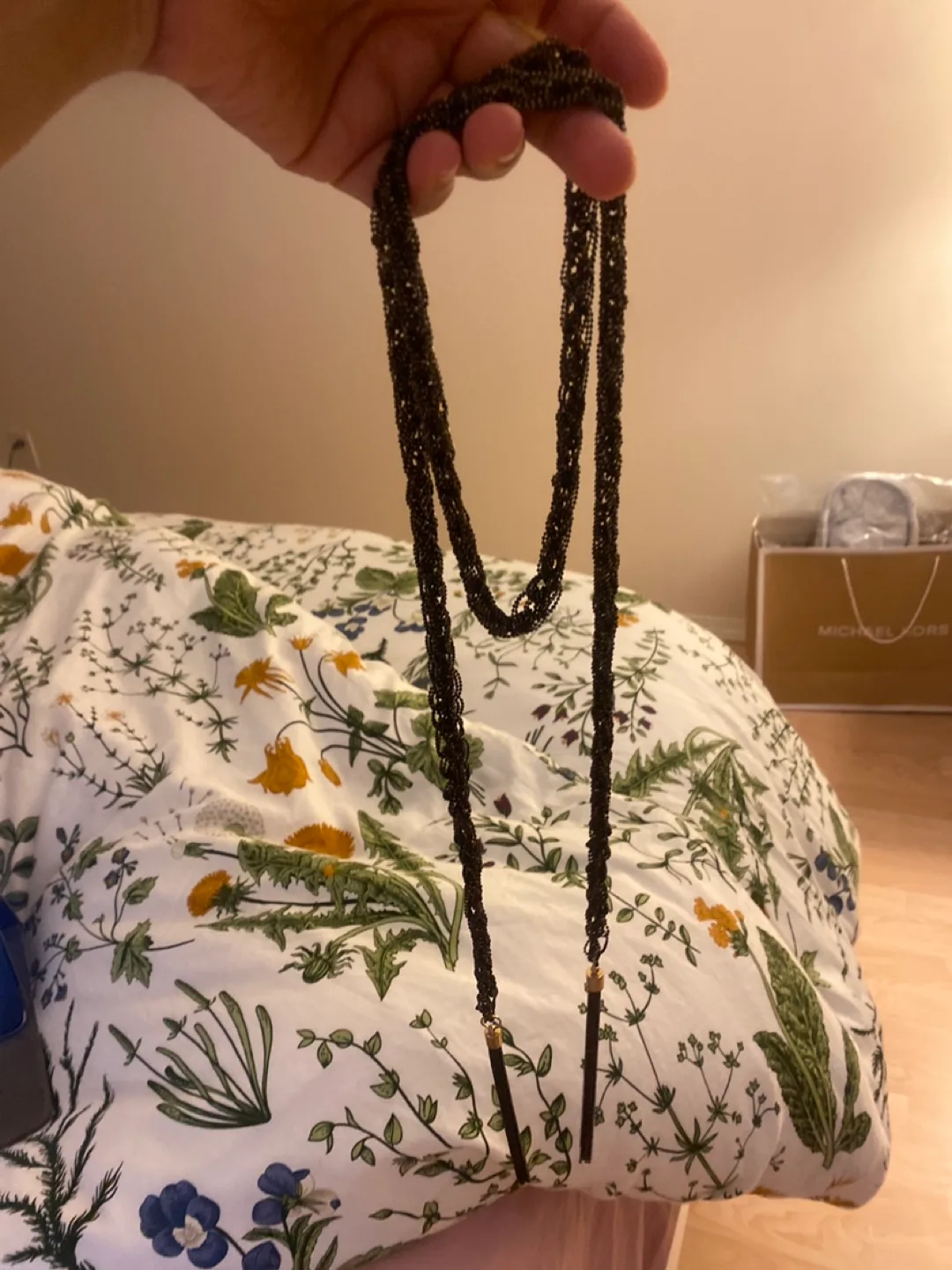 Two Fashion Necklaces - Black & Blue image indicator(2)