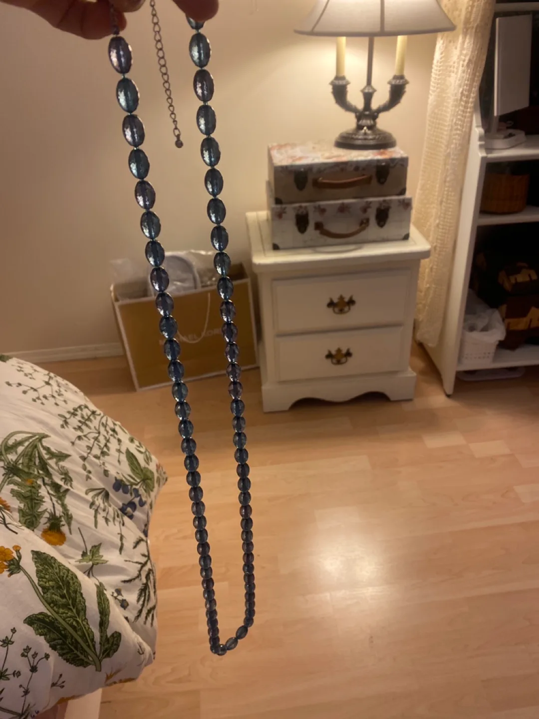 Two Fashion Necklaces - Black & Blue image indicator(4)