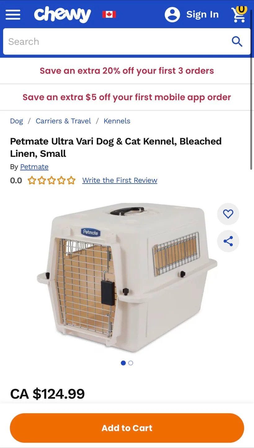 Petmate Transport Kennel Cage image indicator(10)