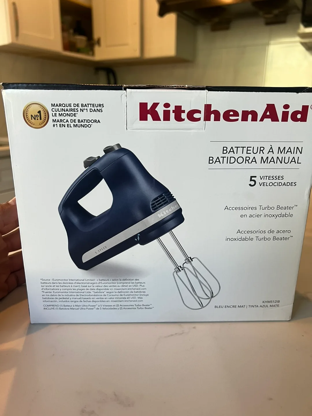 KitchenAid 5-Speed Hand Mixer - Blue thumbnail