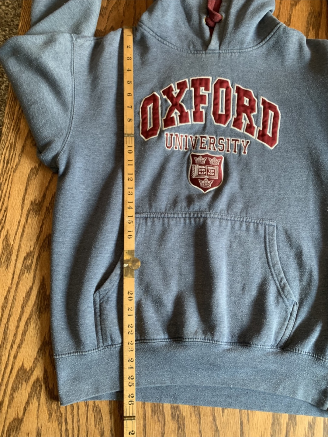 Oxford University Hoodie - grey - photo 3