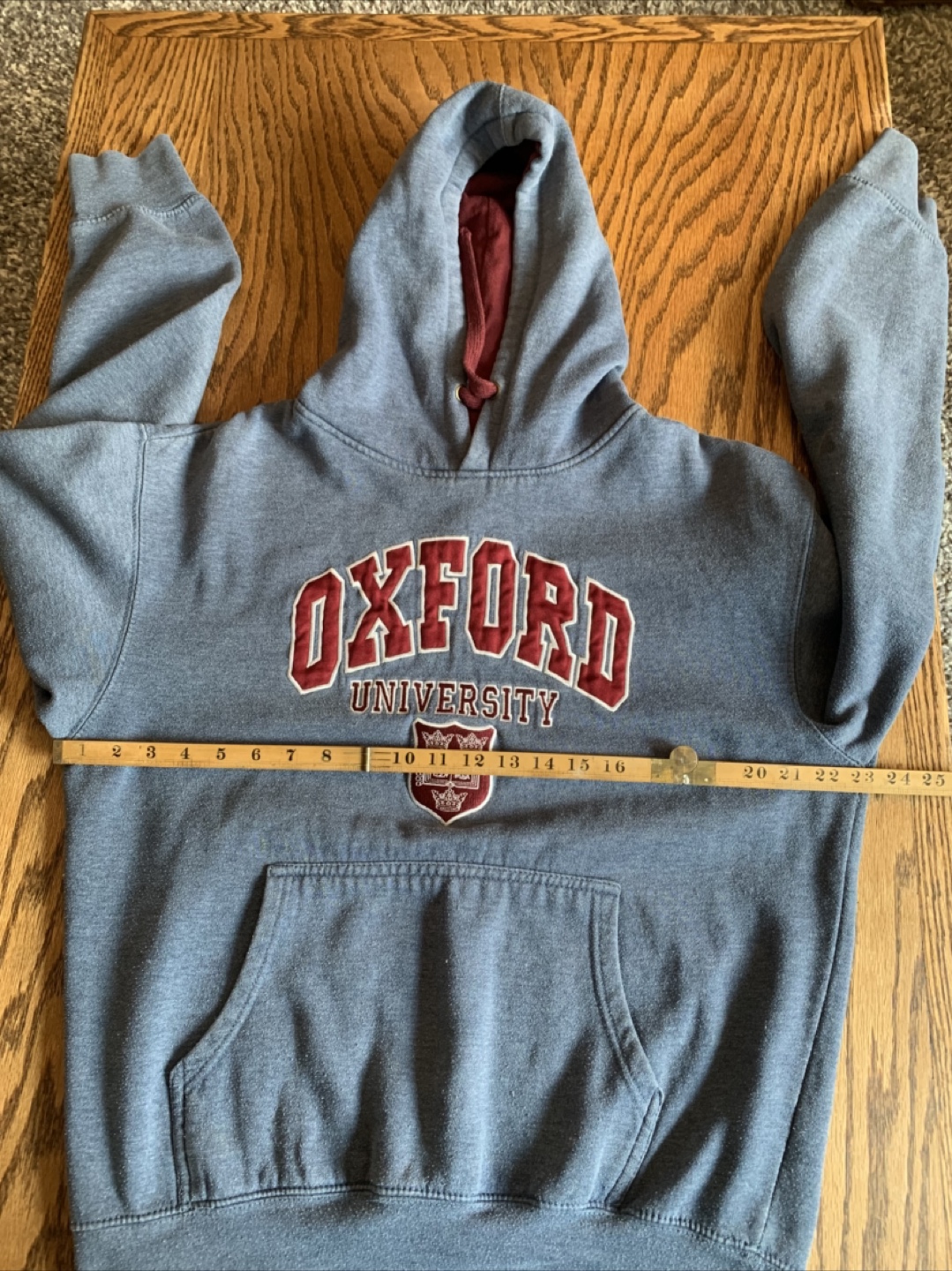 Oxford University Hoodie - grey - photo 4