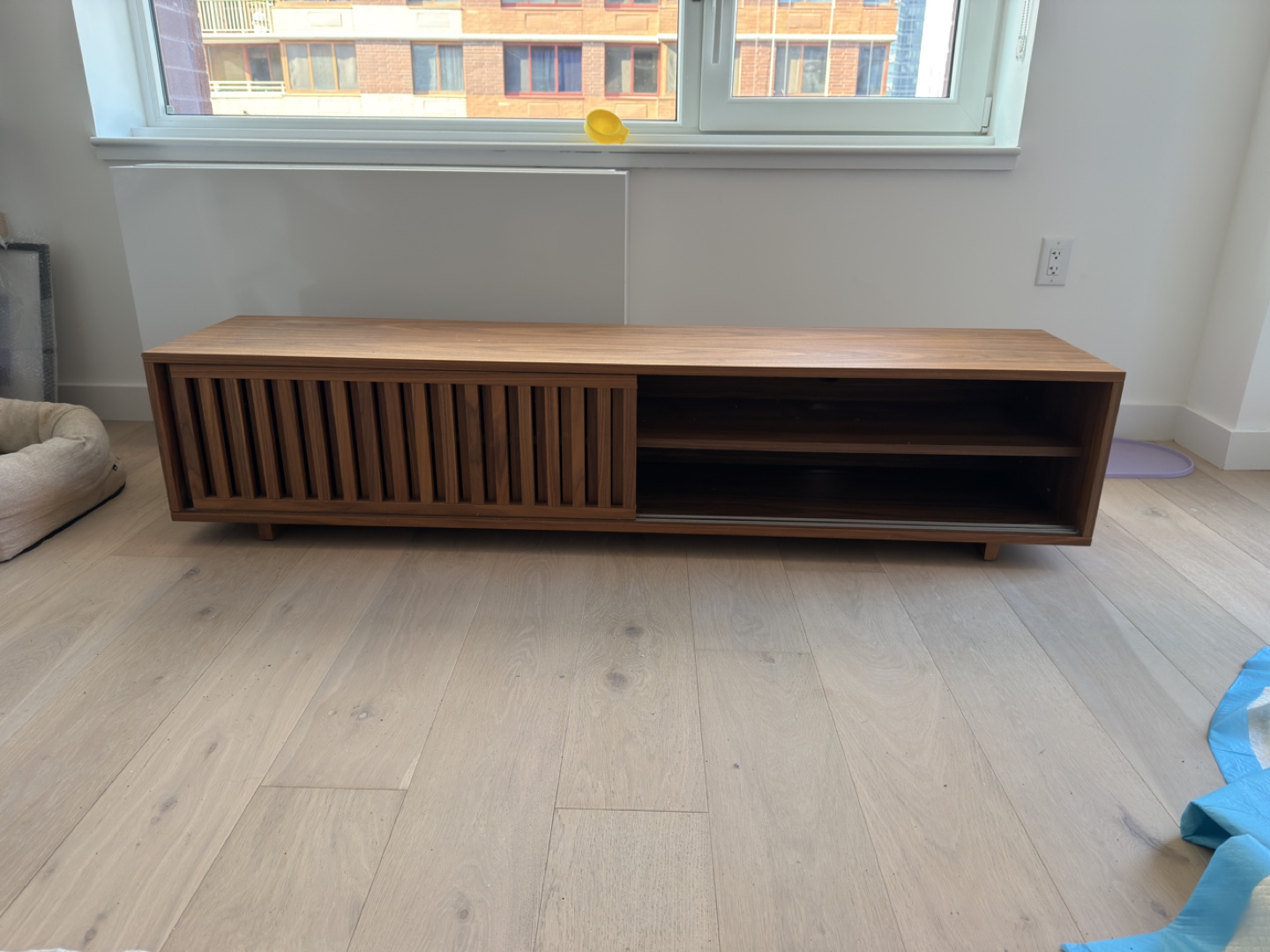 Used |Castlery Luka TV Stand in | Color:Walnut