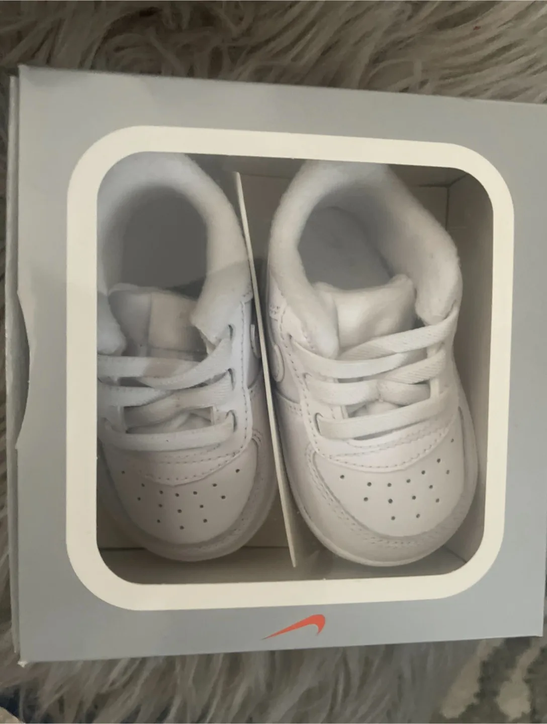 Nike Air Force 1 Crib Shoes thumbnail