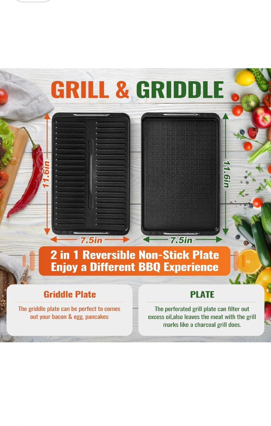 Cusimax Smokeless Indoor Grill - photo 5
