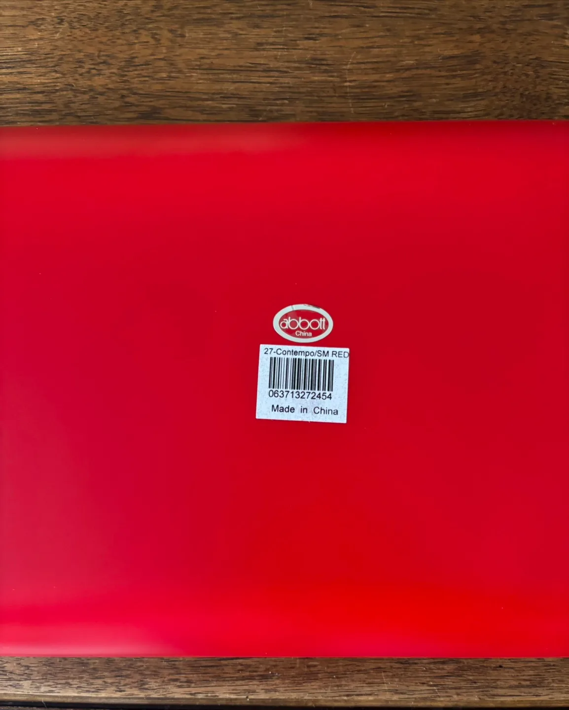 Red Serving Tray with Handles image indicator(6)