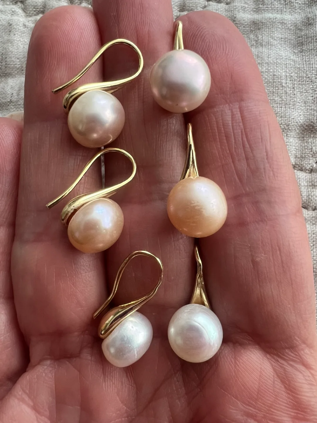 14k Akoay pearl earrings
