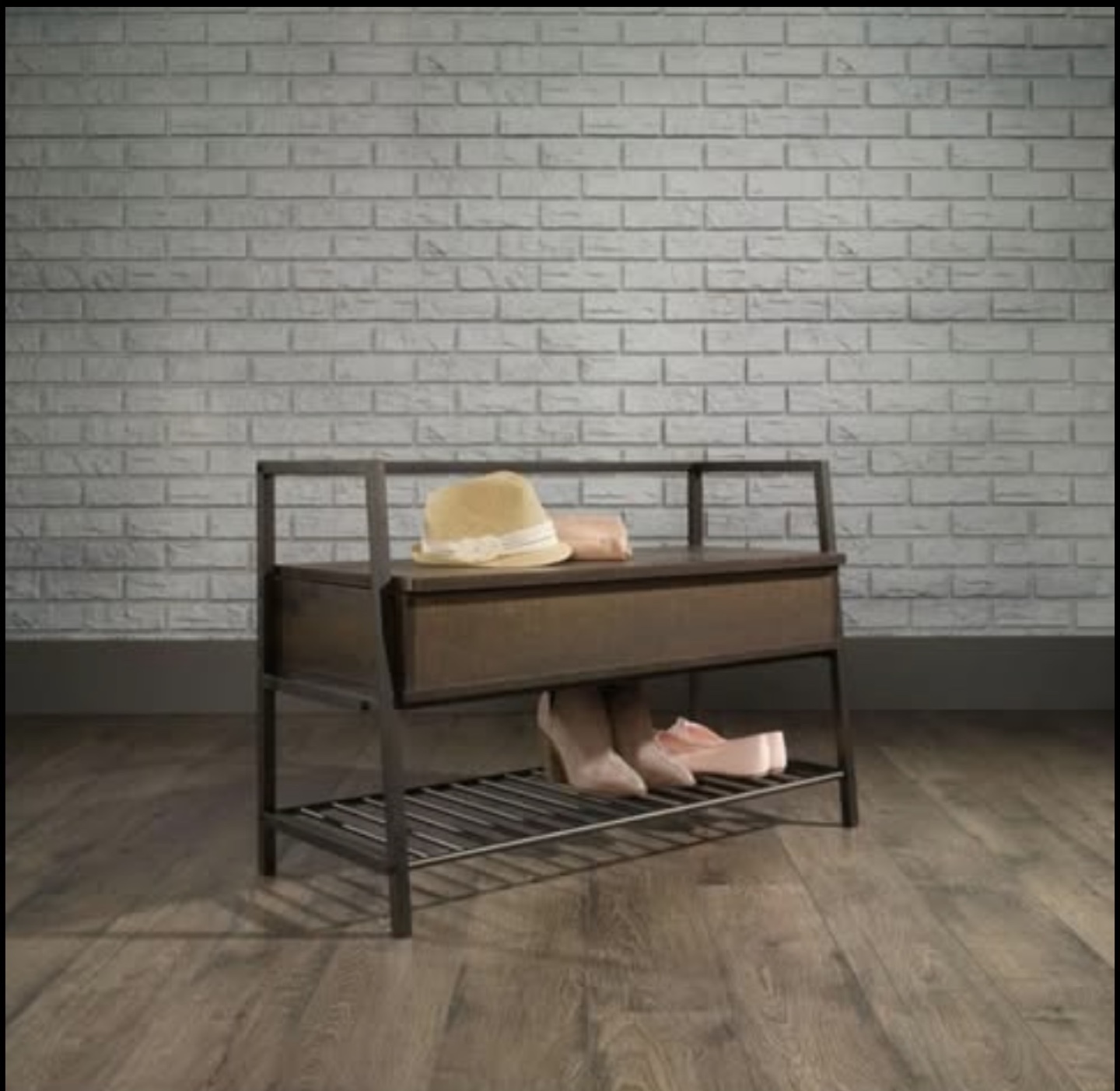 Entryway Shoe/Storage Bench - photo 3