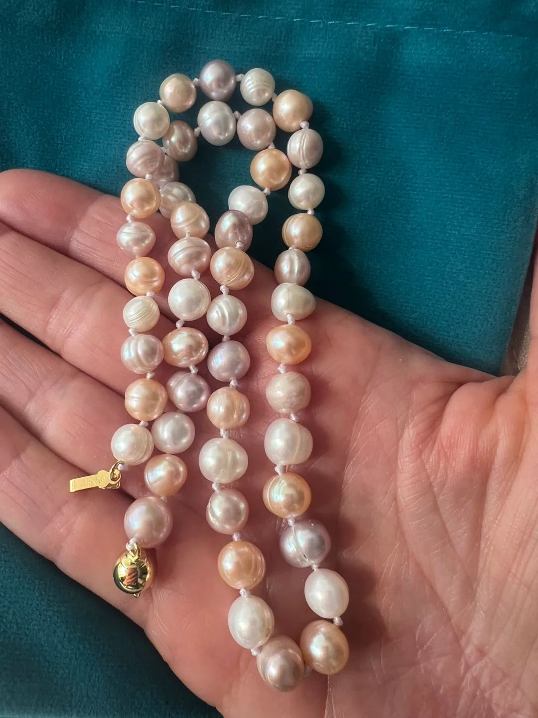 14k pearl necklace