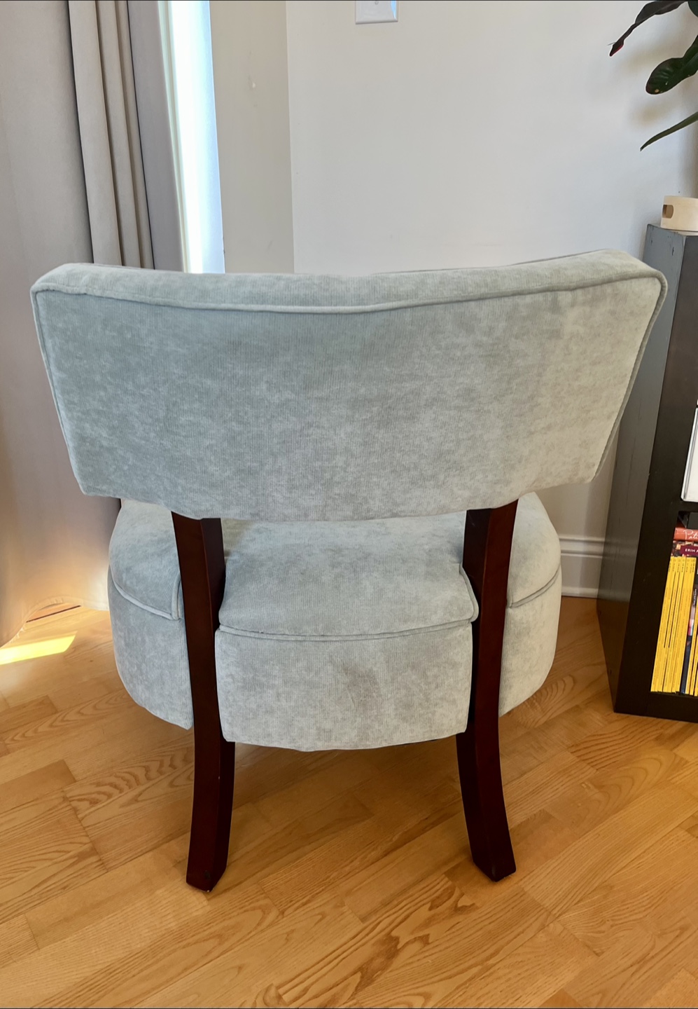 Light Blue World Market Accent Chair - photo 2