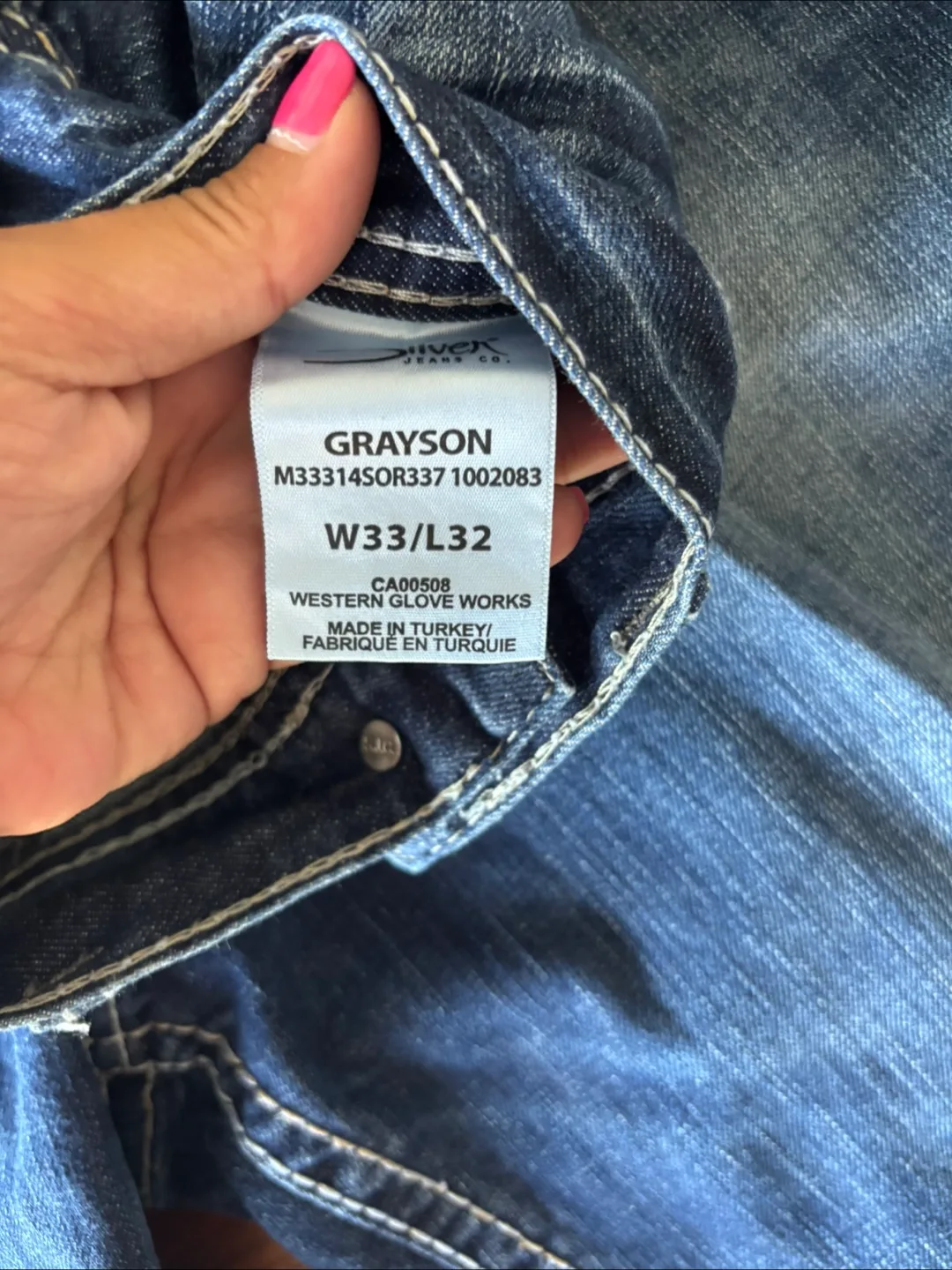 Silver Jeans Grayson W33/L32 image indicator(5)