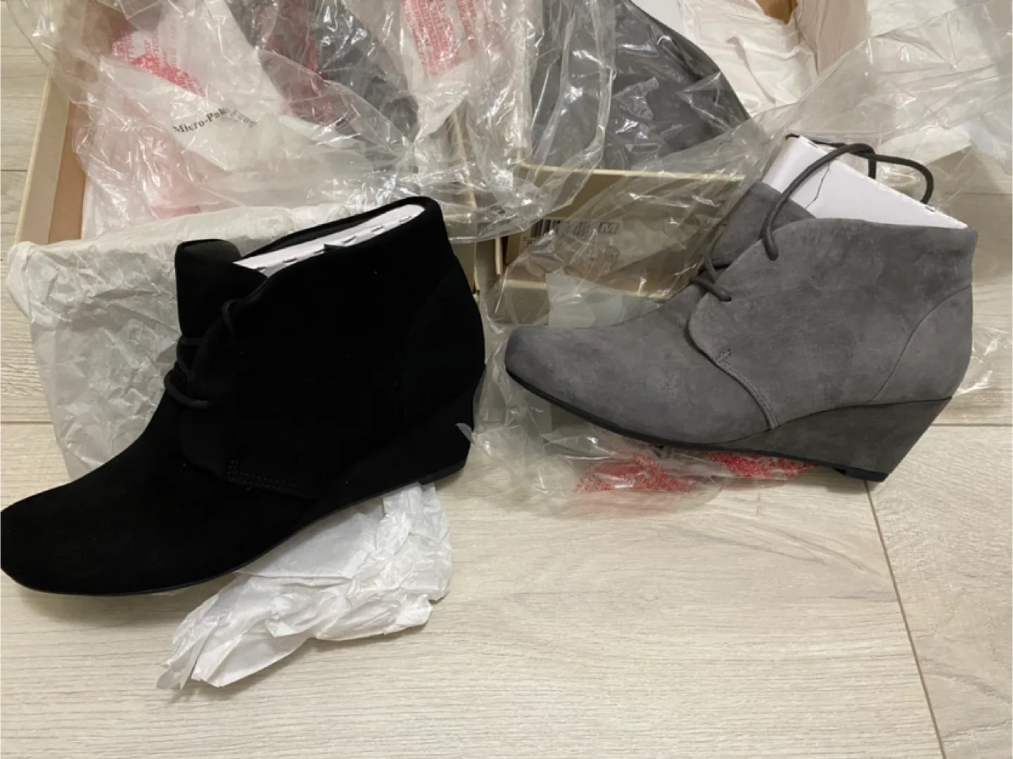 2 for 1 NEW Clark’s Suede Ankle boots thumbnail