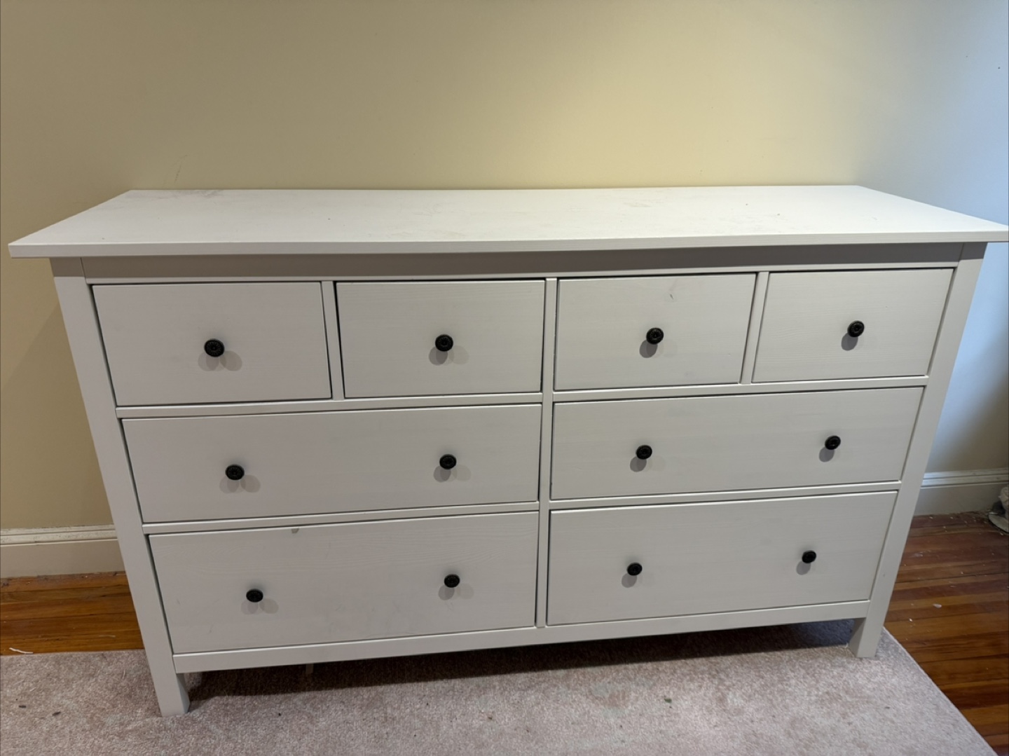 IKEA Hemnes White 8-Drawer Dresser