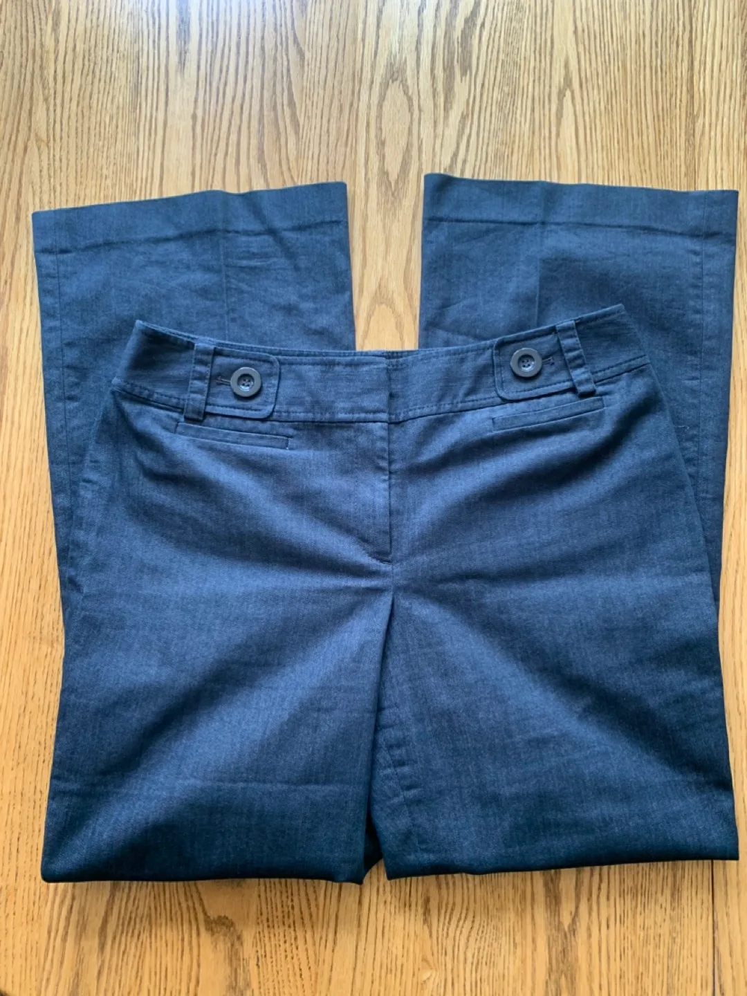 Ann Taylor Curvy Fit Flare Pants - Size 12 thumbnail